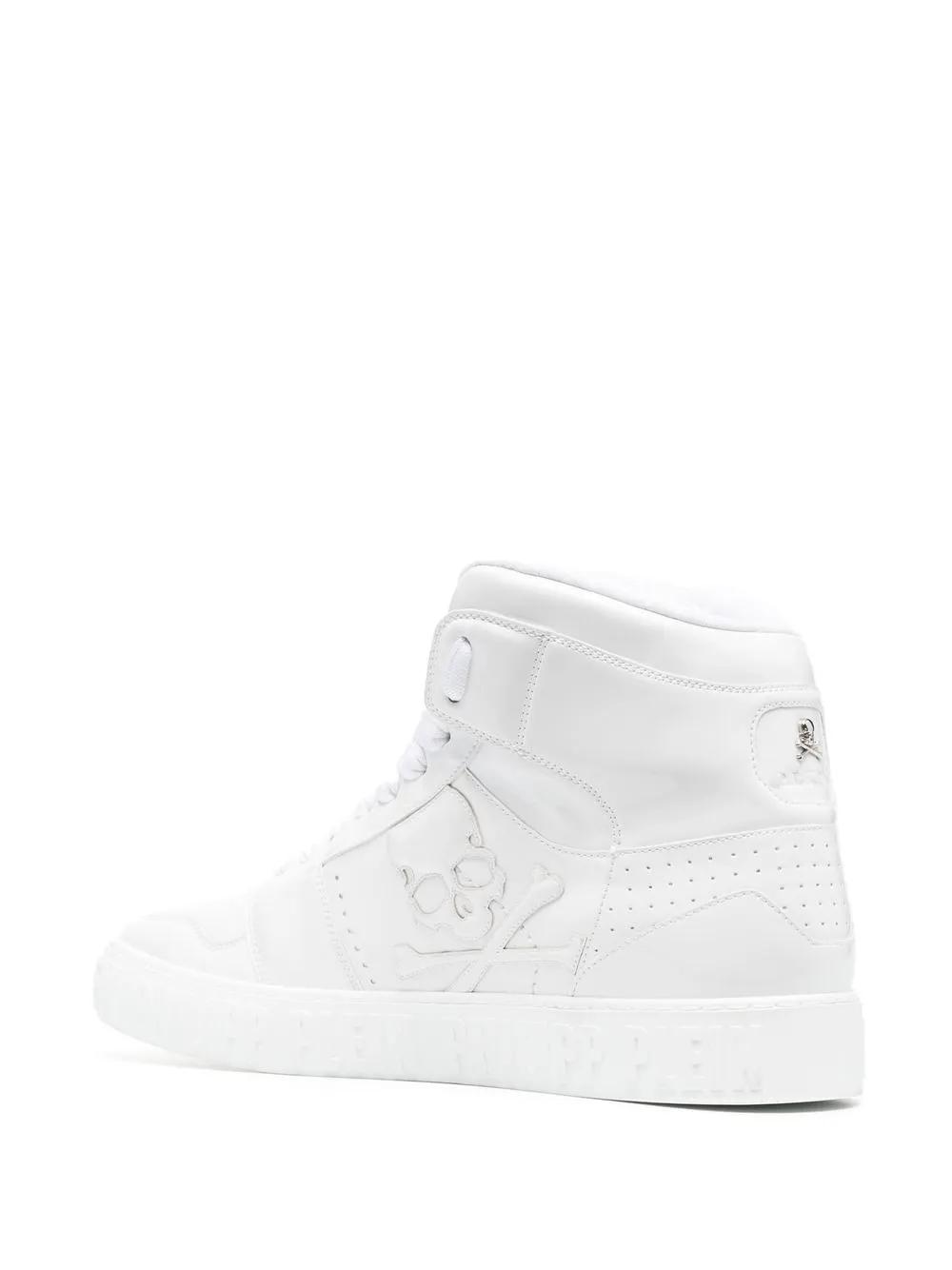 Super Street Skull Bones hi-top sneakers Product Image