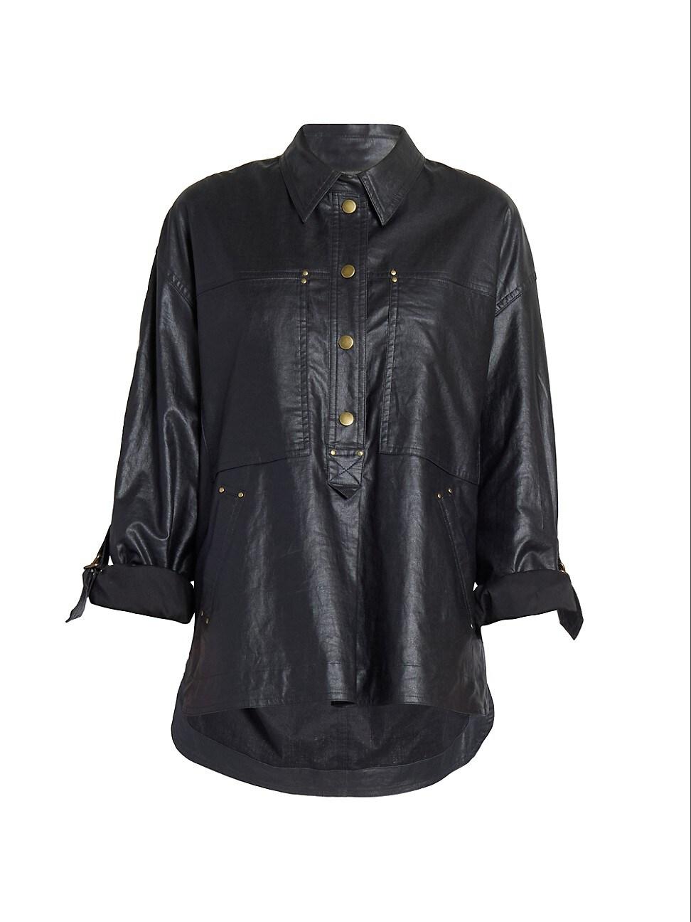 Womens Florida Linen-Blend Shirt Product Image