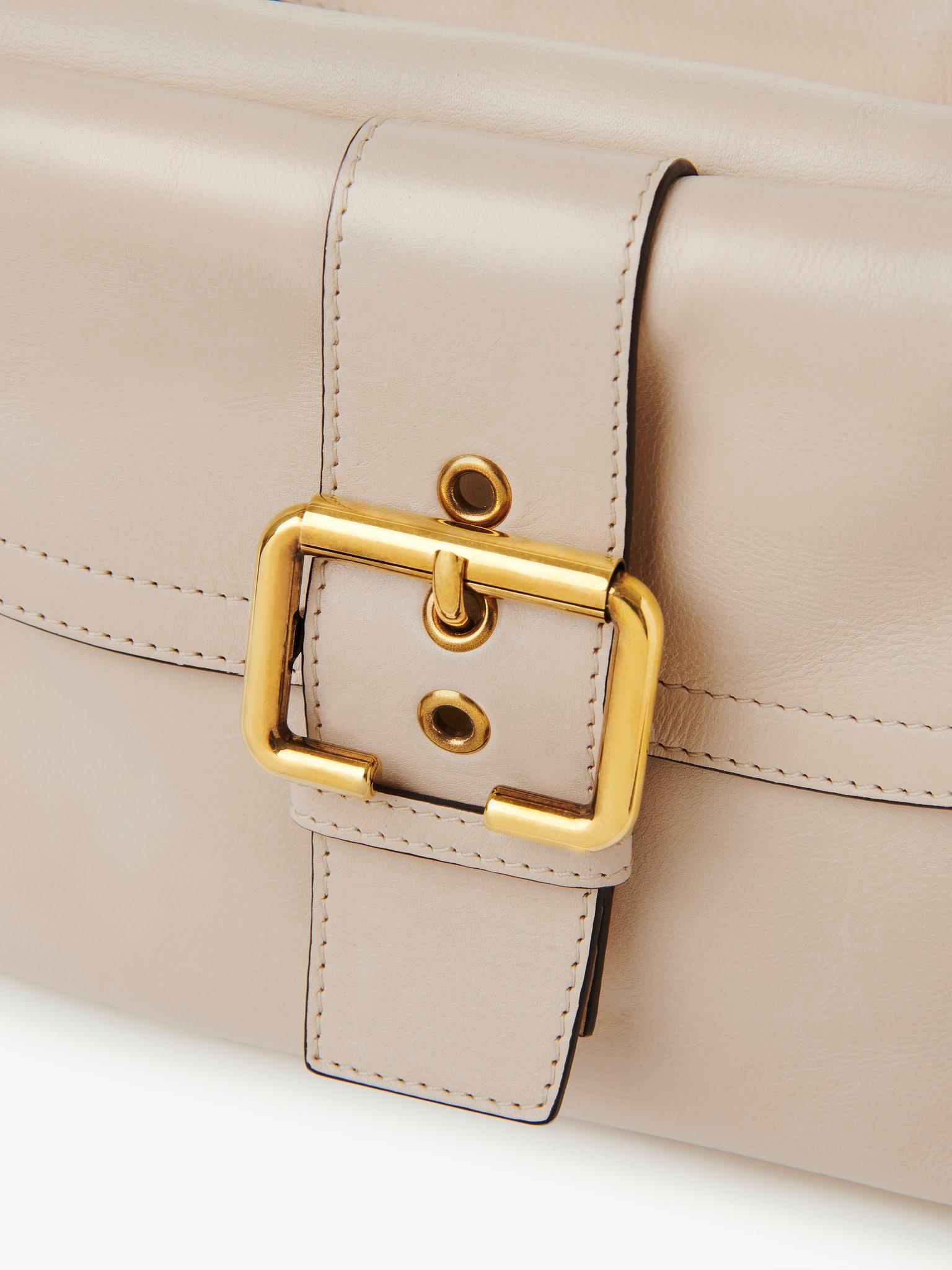 Camera bag in shiny leather Product Image