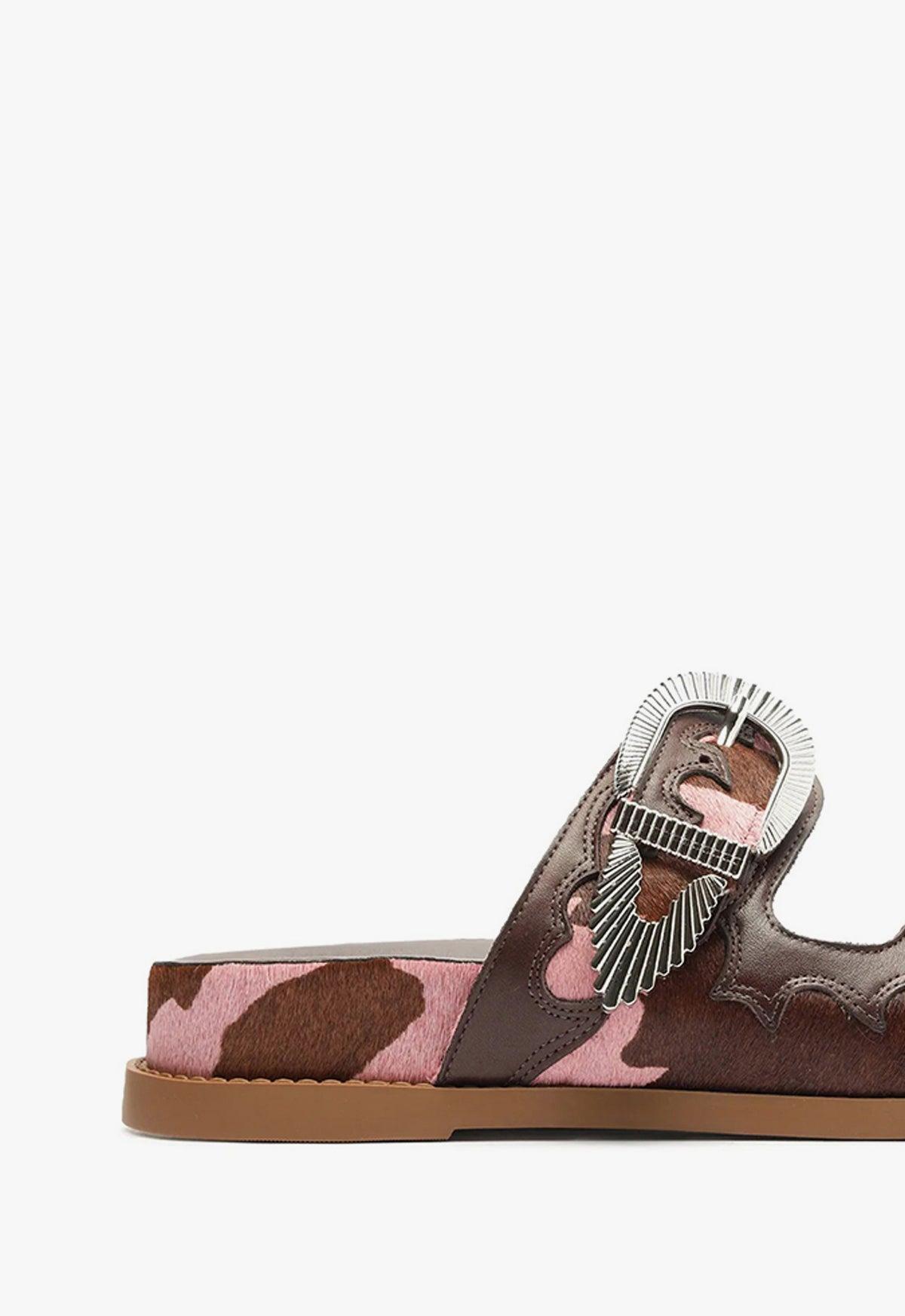 Harper Sporty Leather Sandal Female Product Image