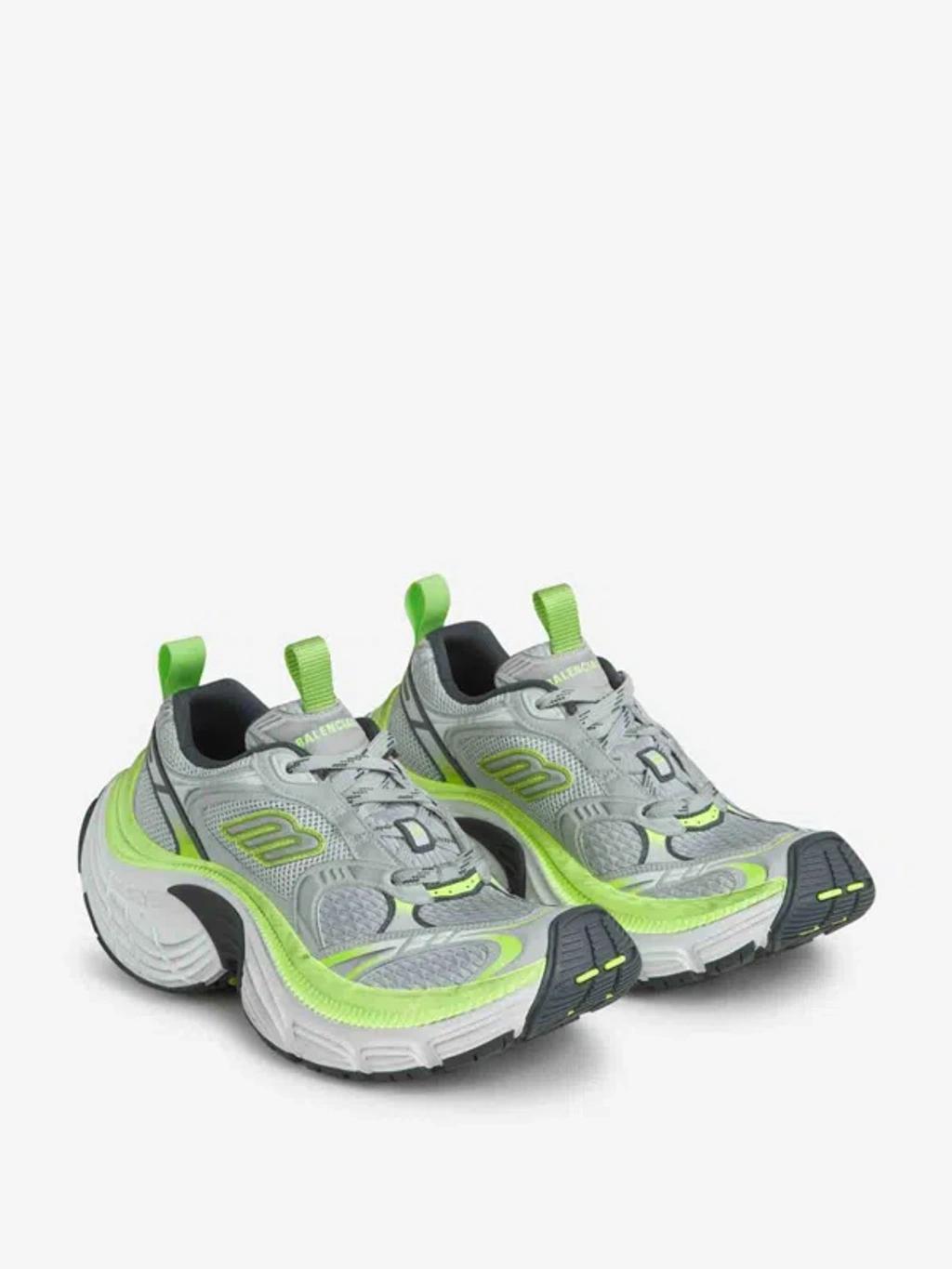 BALENCIAGA Multicolor Mesh And Rubber 6xl Sneakers In Multicolour Product Image