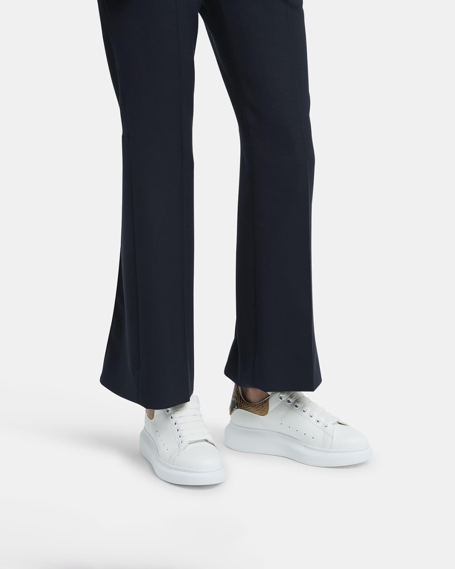 Oversized Leather Sneakers Product Image