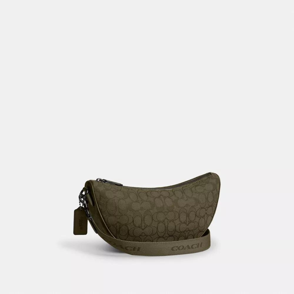Hall Soft Sling Bag In Signature Jacquard Product Image