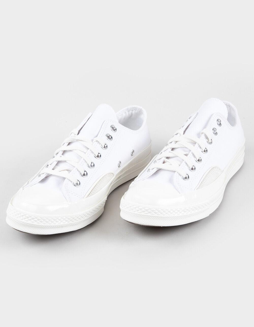 CONVERSE Chuck 70 Low Top Shoes - WHITE Product Image