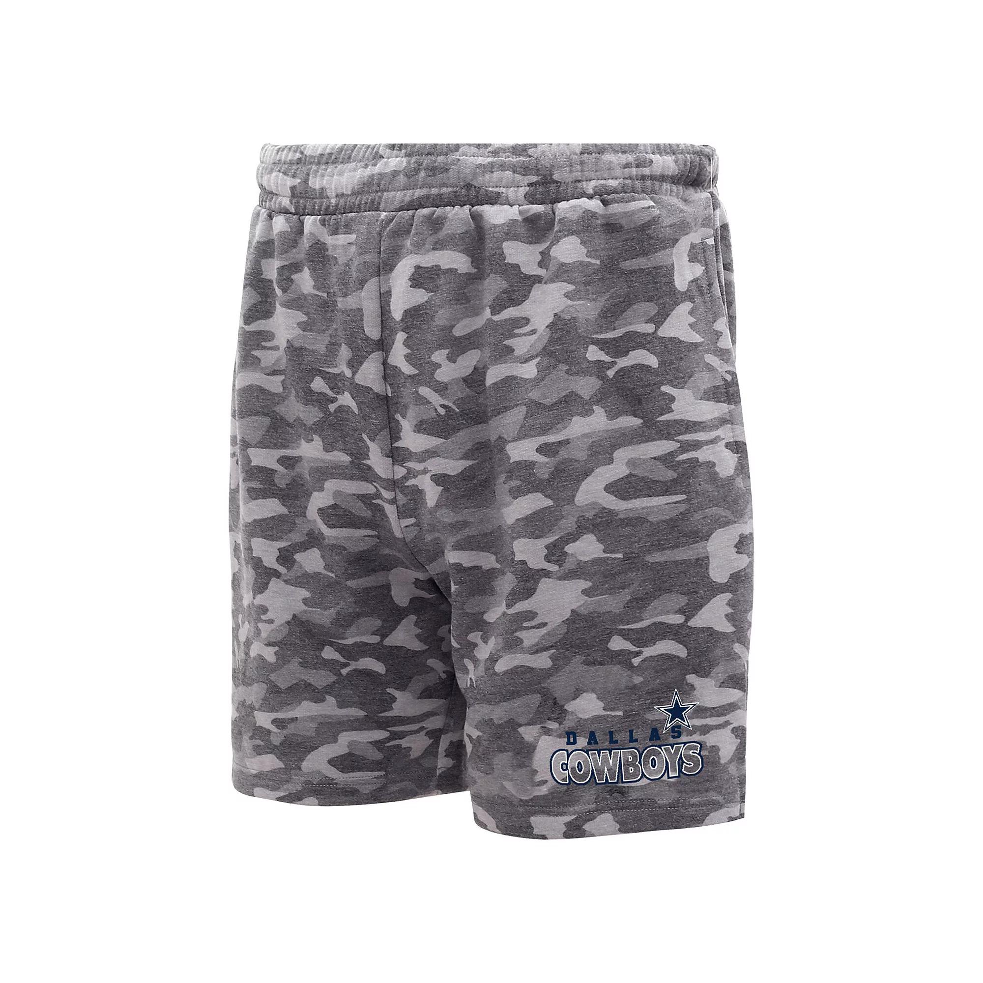Men's Concepts Sport Gray Dallas Cowboys Biscayne Shorts,  Product Image