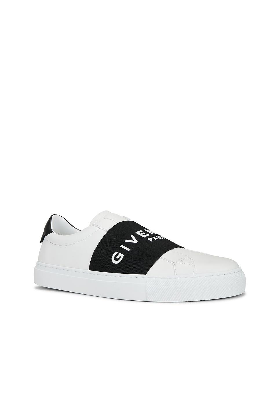 GIVENCHY Urban Street Sneakers In Leather With Elastic Band In Multi Product Image