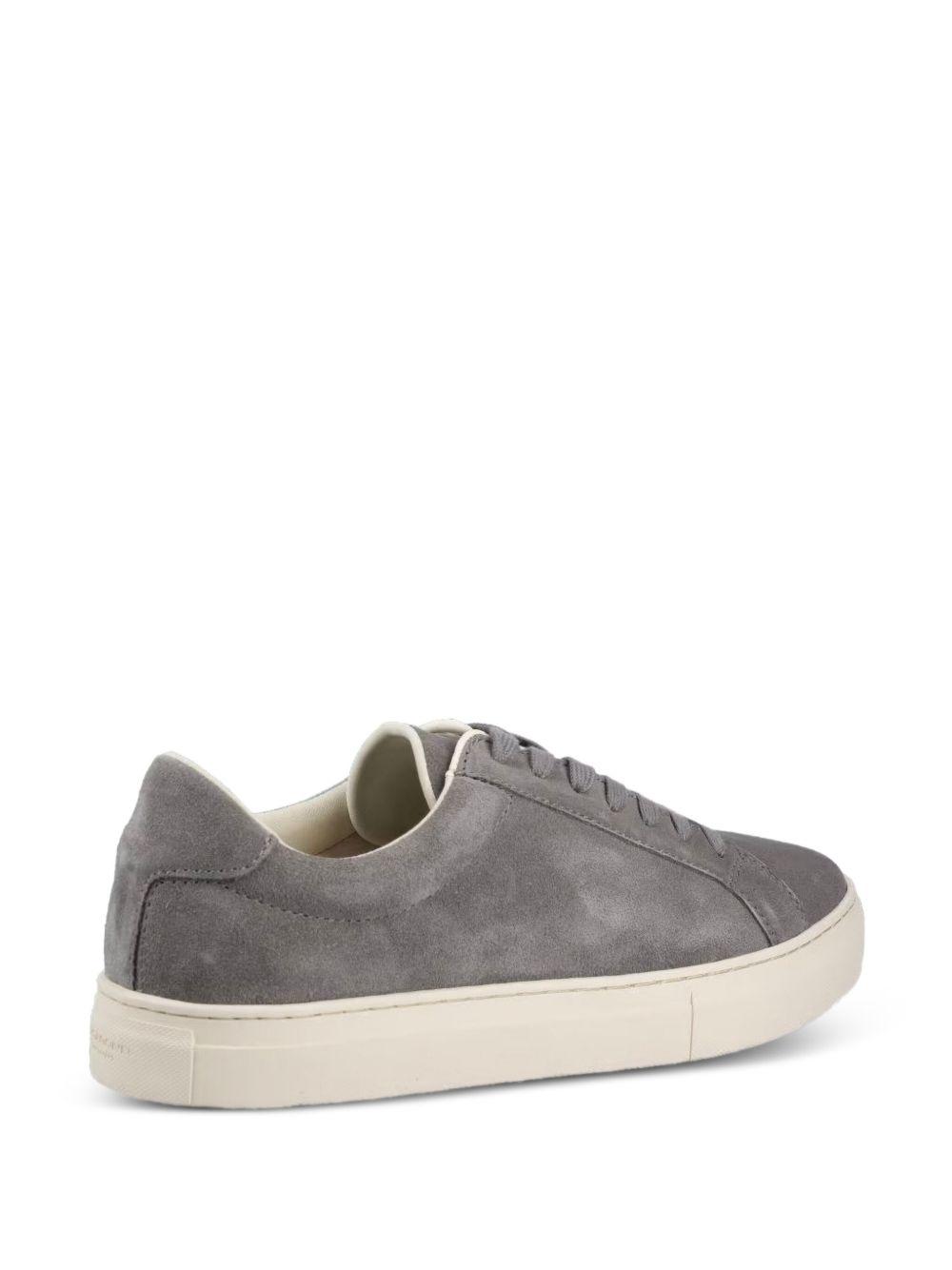 suede lace-up sneakers Product Image