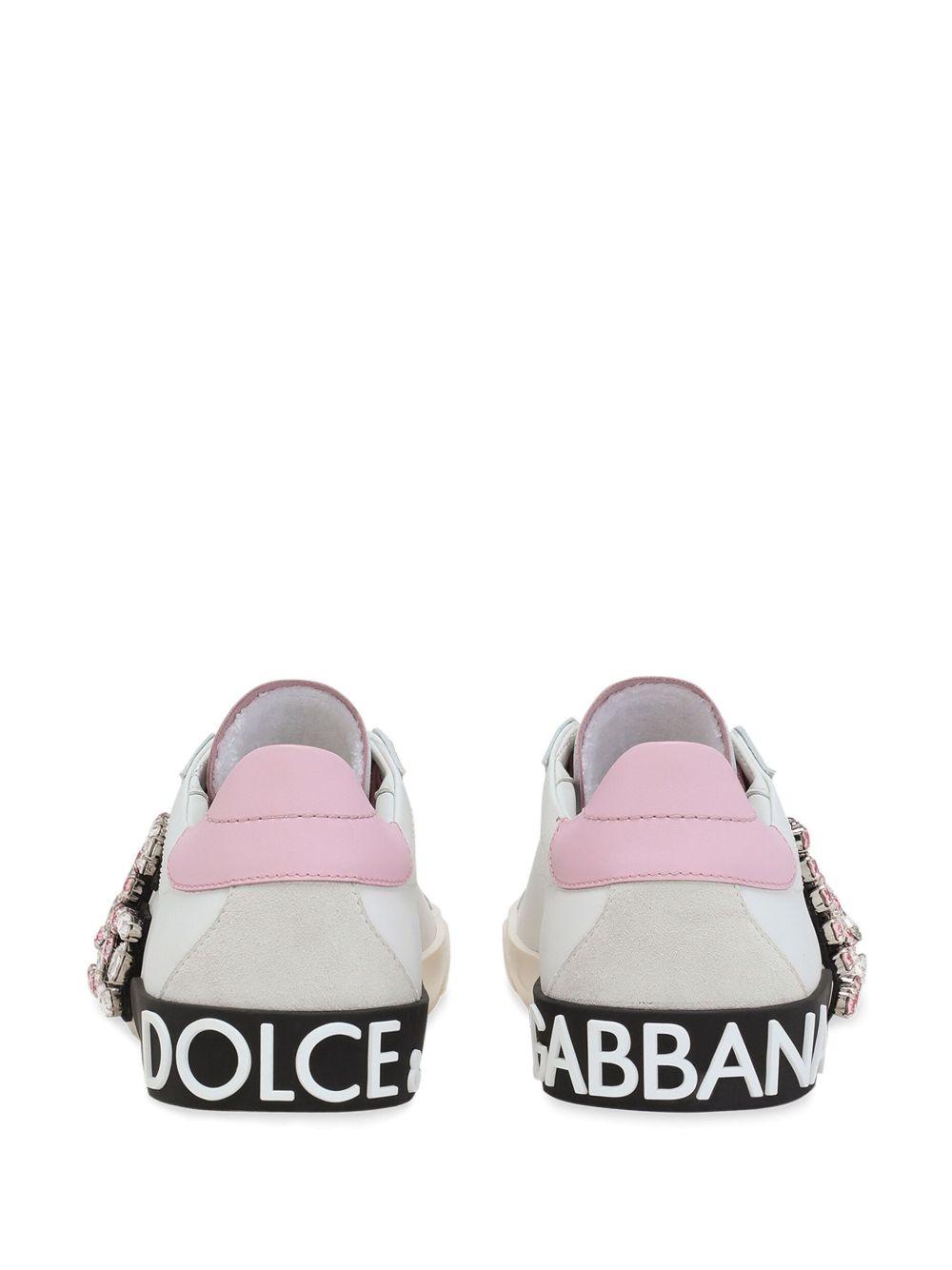 Portofino rhinestone-logo sneakers Product Image