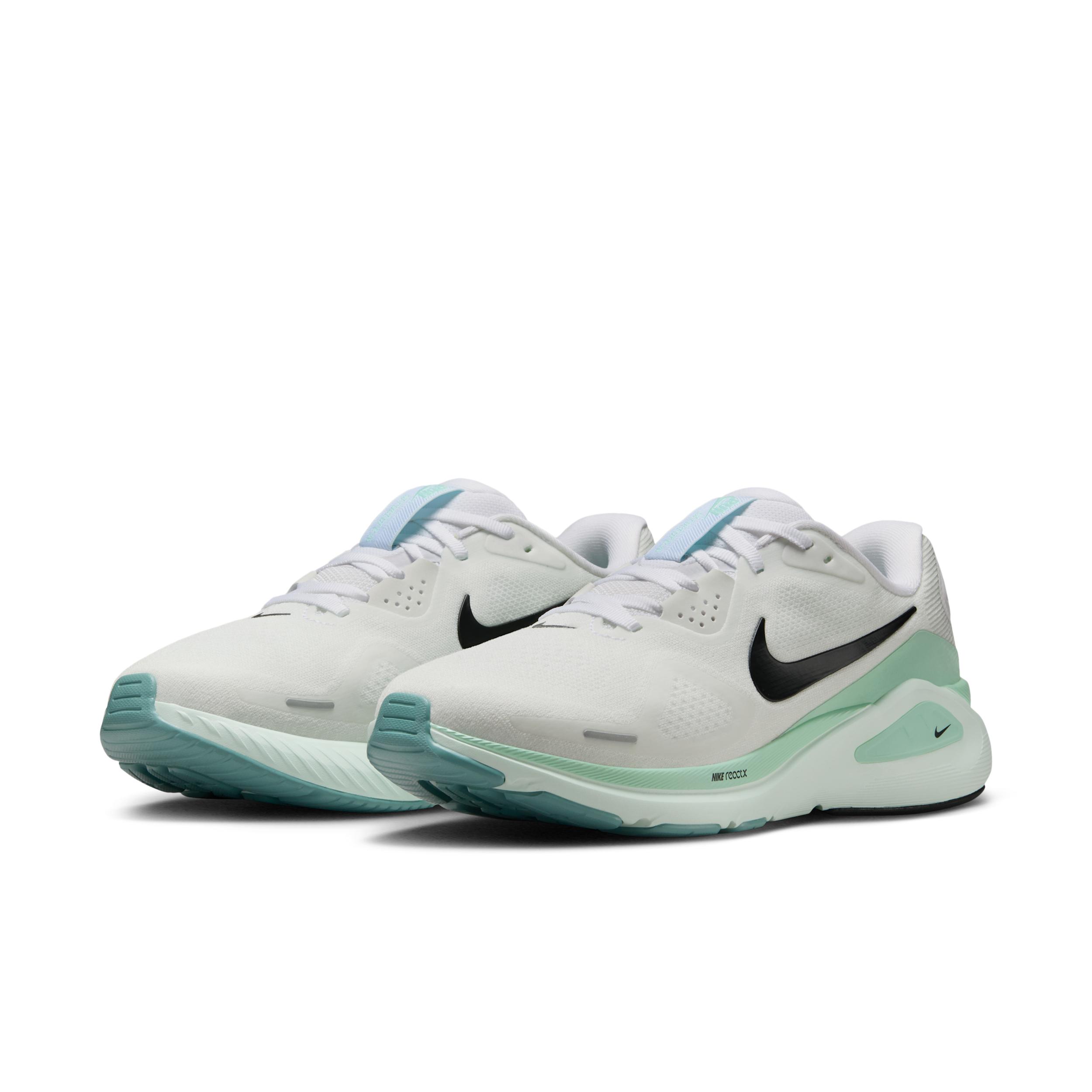 Nike Womens Structure 26 Road Running Shoes (Extra Wide) | HQ2589-100 Product Image