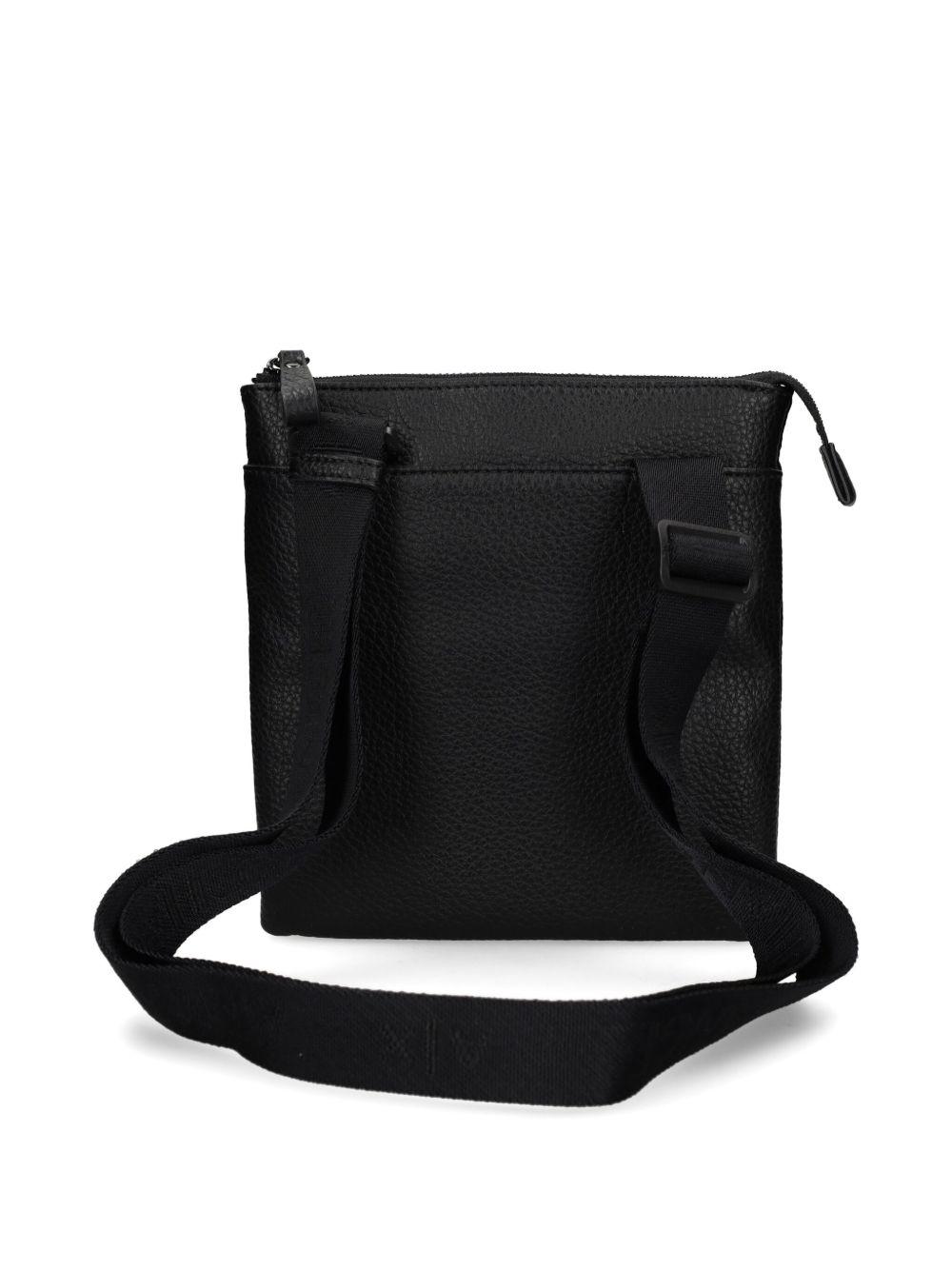 faux-leather messenger bag Product Image