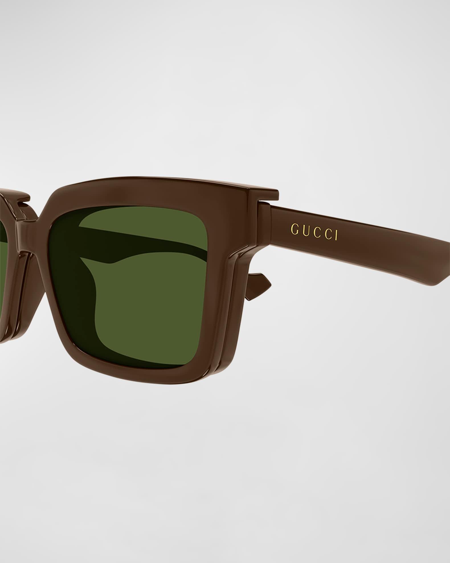 Men's Plastic Square Sunglasses Product Image
