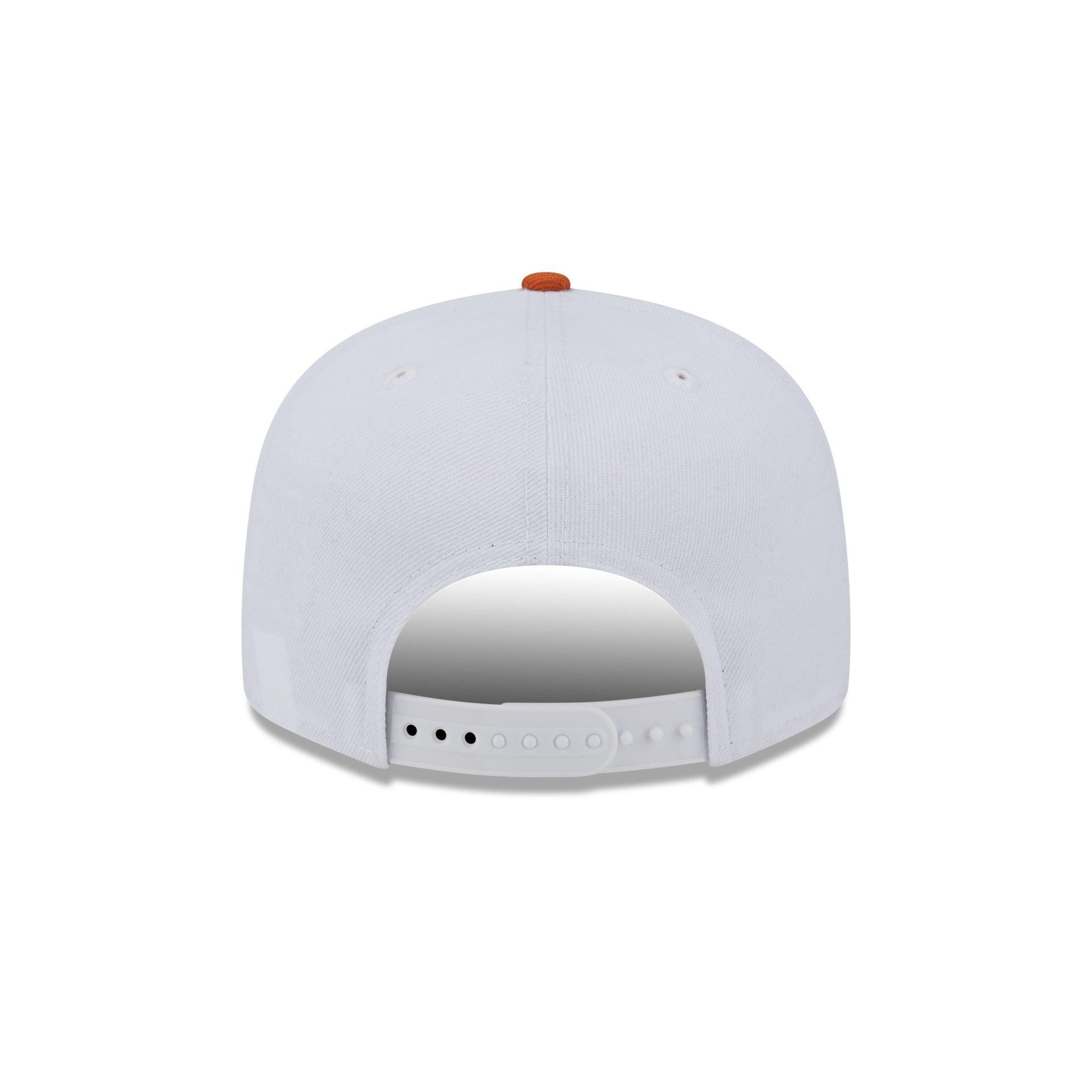 Texas Longhorns Chrome White 9FIFTY Snapback Hat Male Product Image