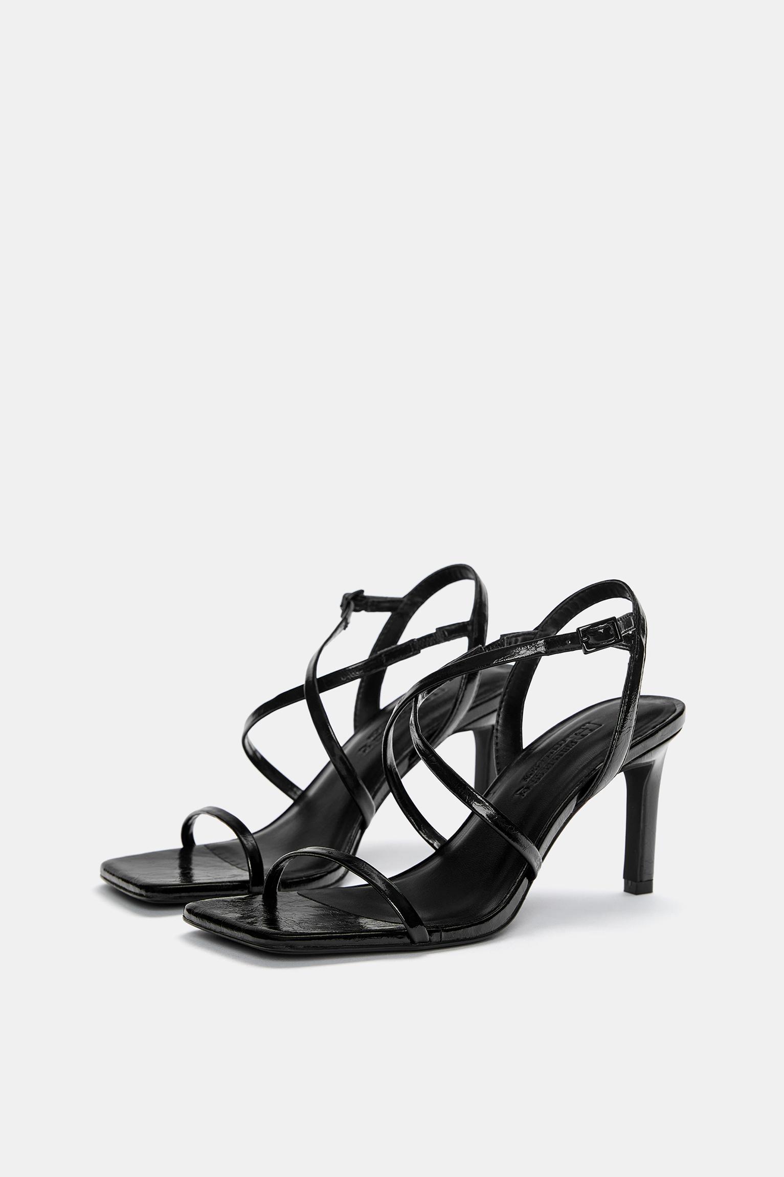 Strappy heeled sandals Product Image
