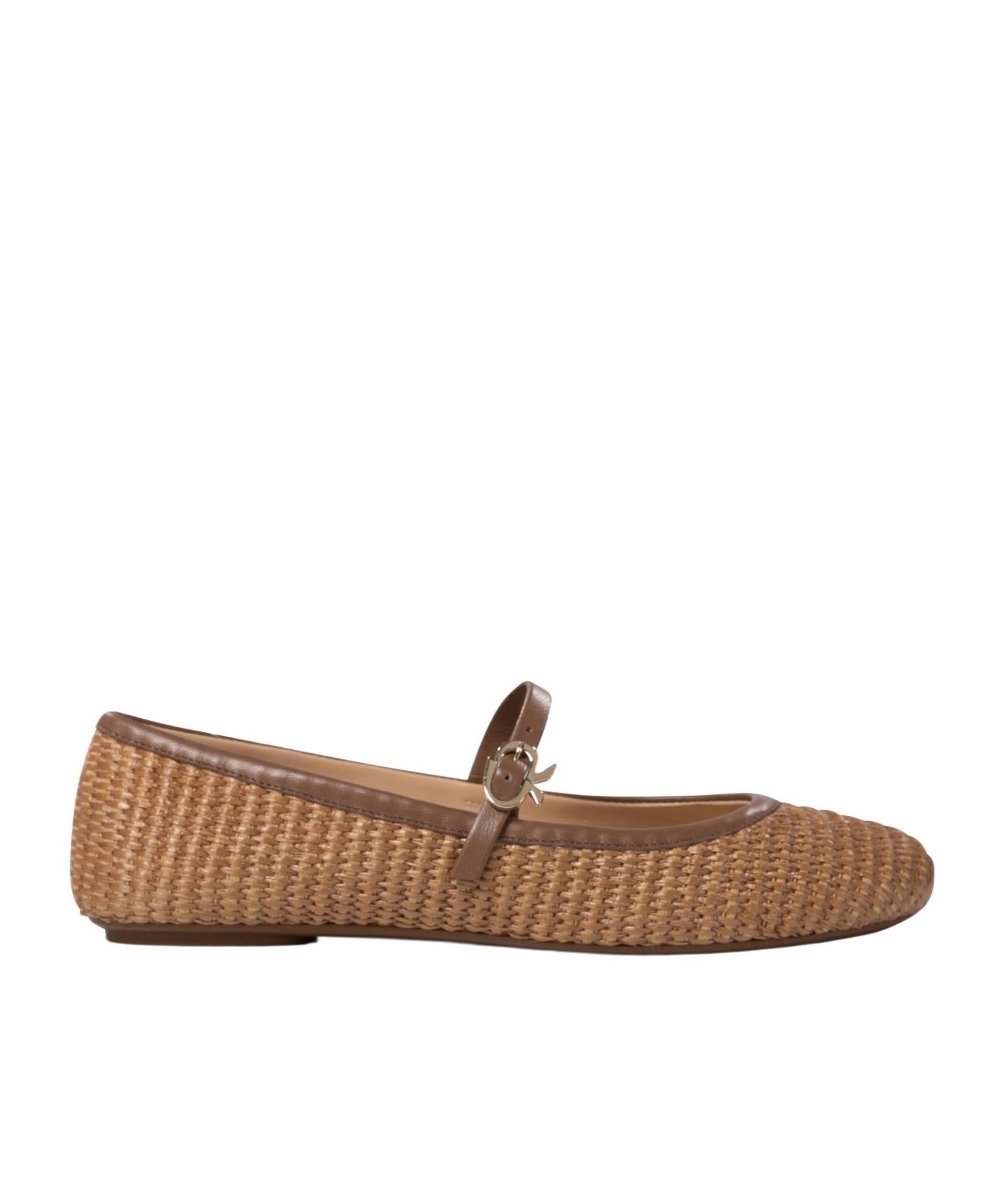 Carla raffia ballet pumps Product Image