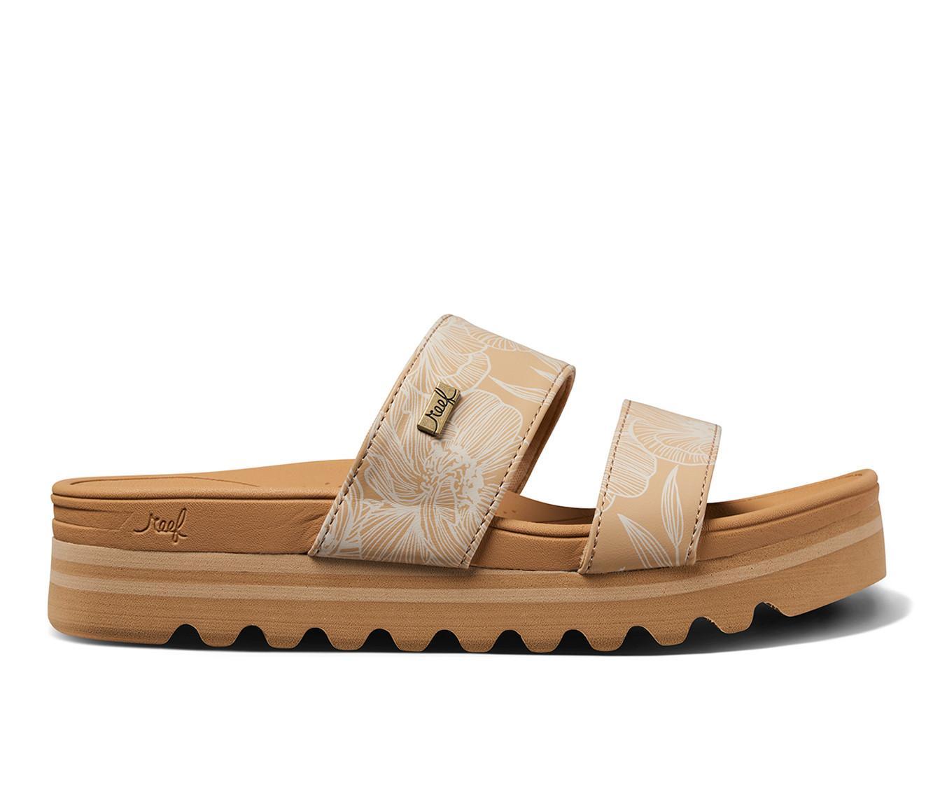 Women's Reef Banded Horizon Hi Platform Sandals Product Image