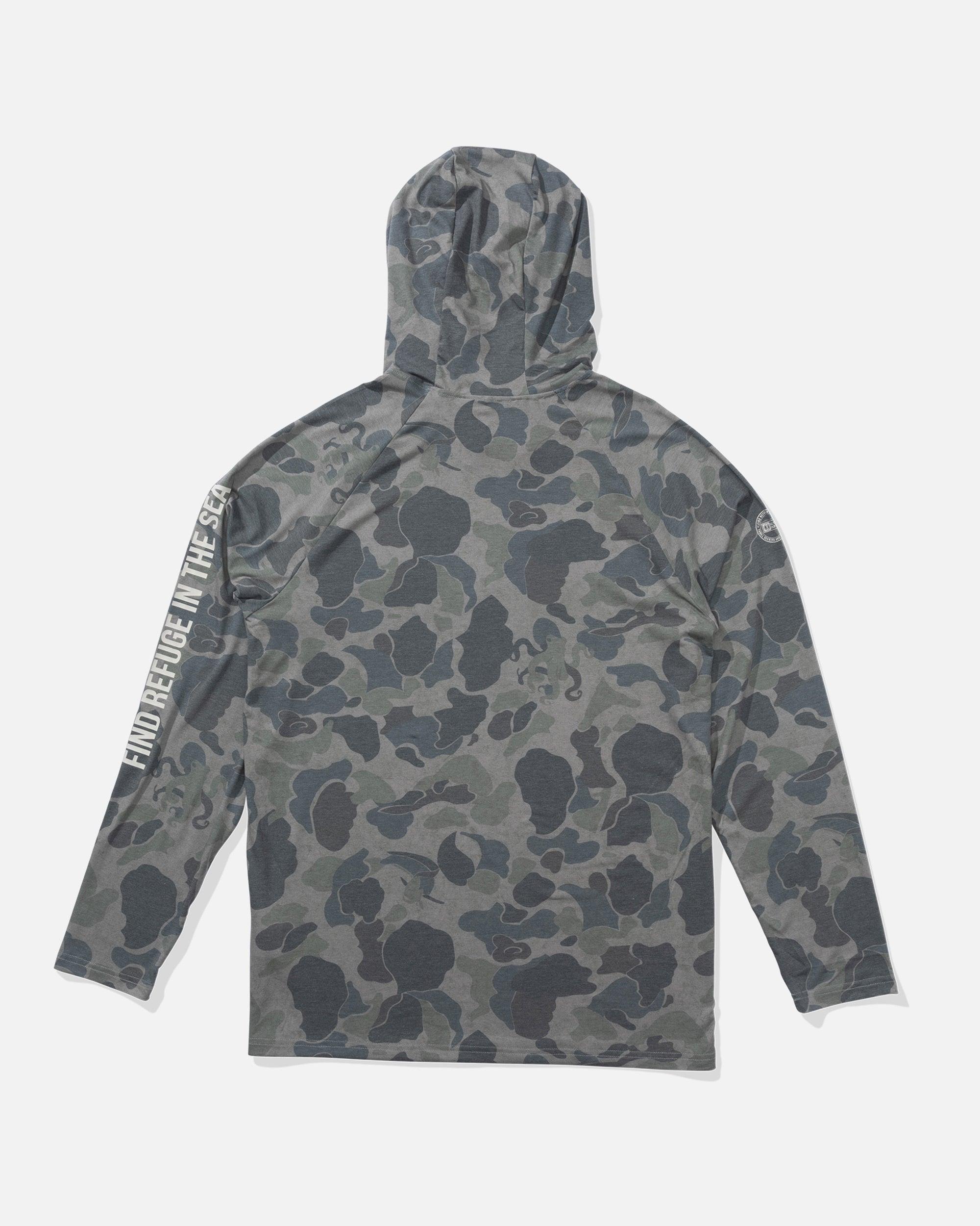 Mariner Lite UV Hoodie - Sand Camo Male Product Image