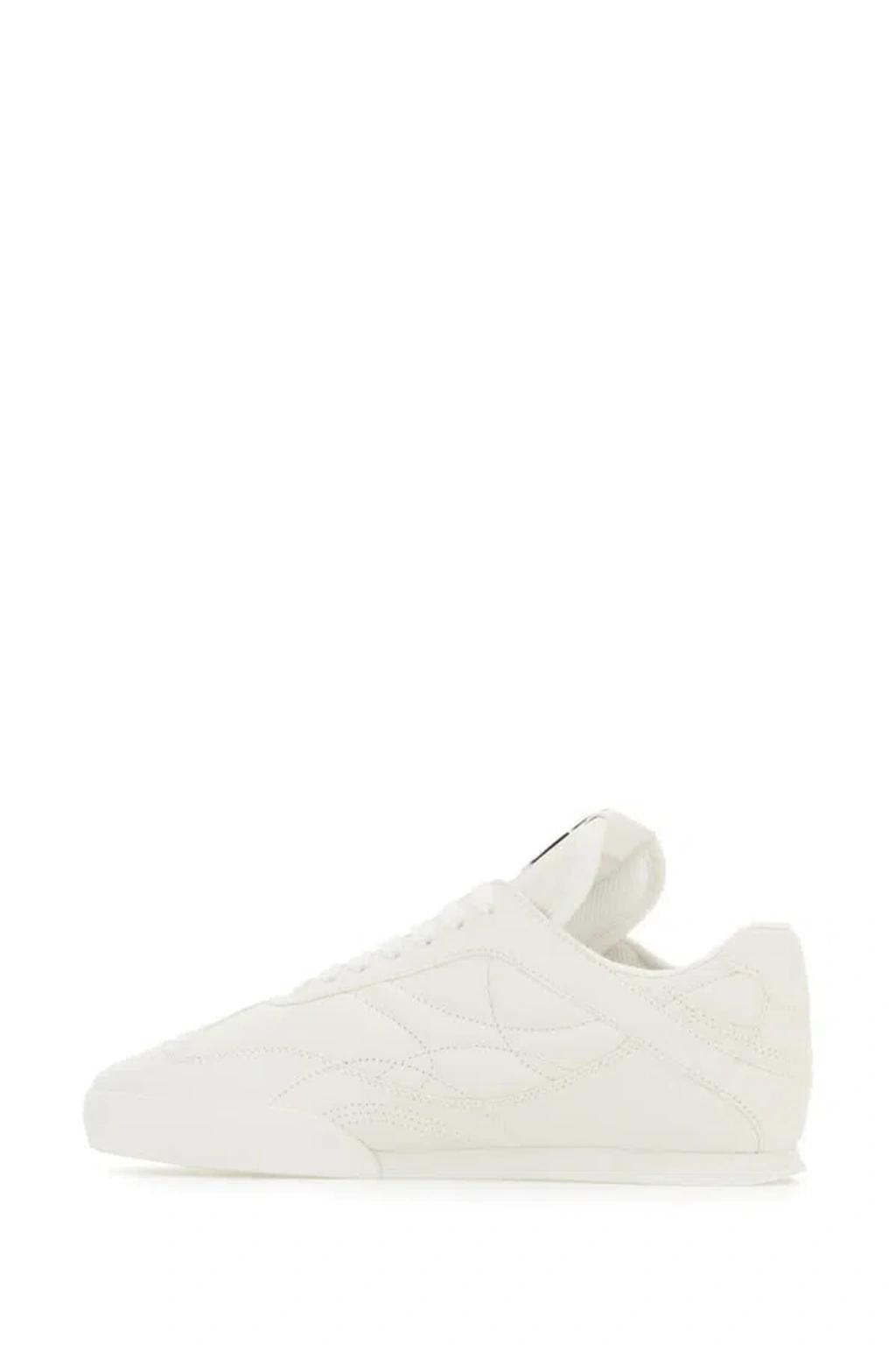 CHLOÉ Womens Chloe Kick Brand-patch Leather Low-top Trainers In White Product Image