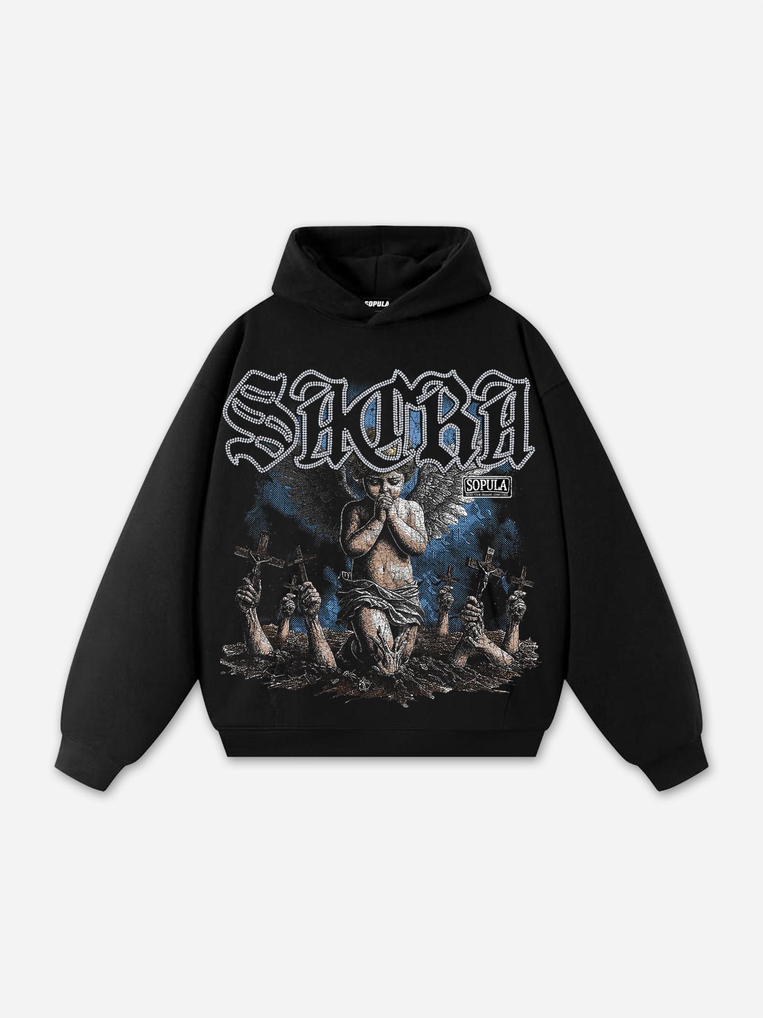 Fly By Choice Graphic Acid Wash T-shirt Product Image