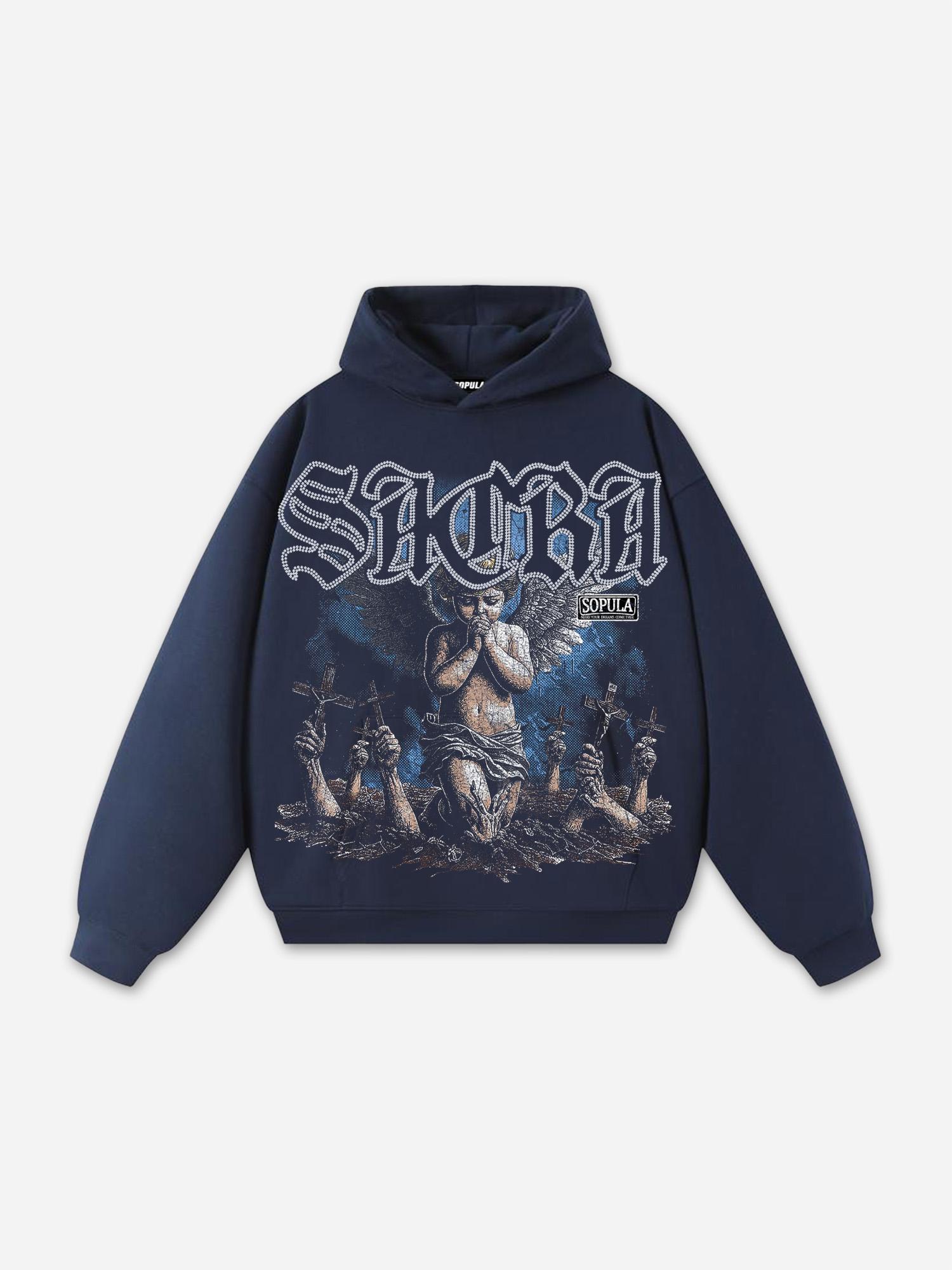 Fly By Choice Graphic Acid Wash T-shirt Product Image