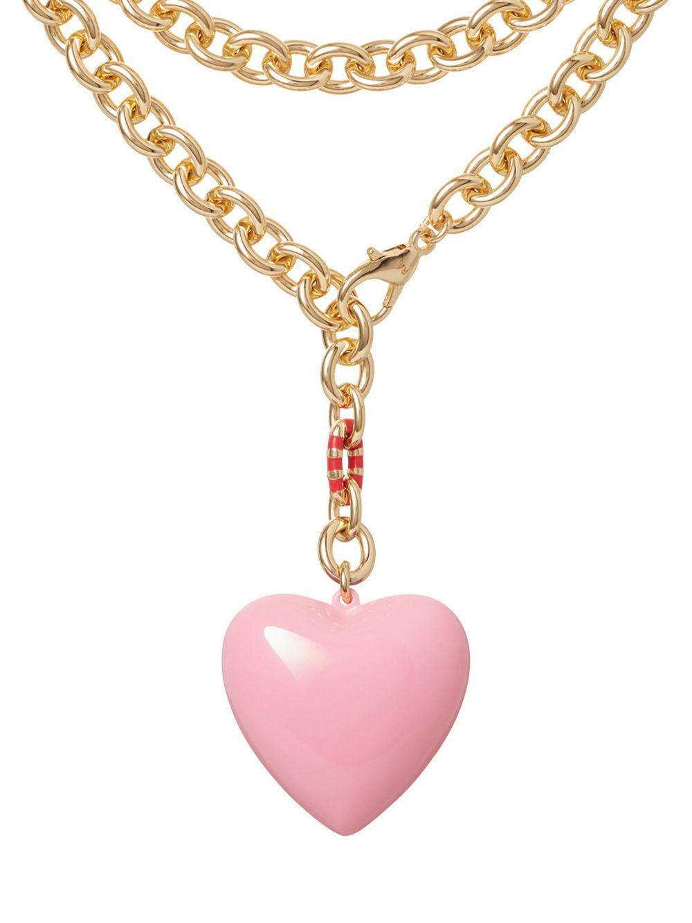 Puffy Heart necklace Product Image