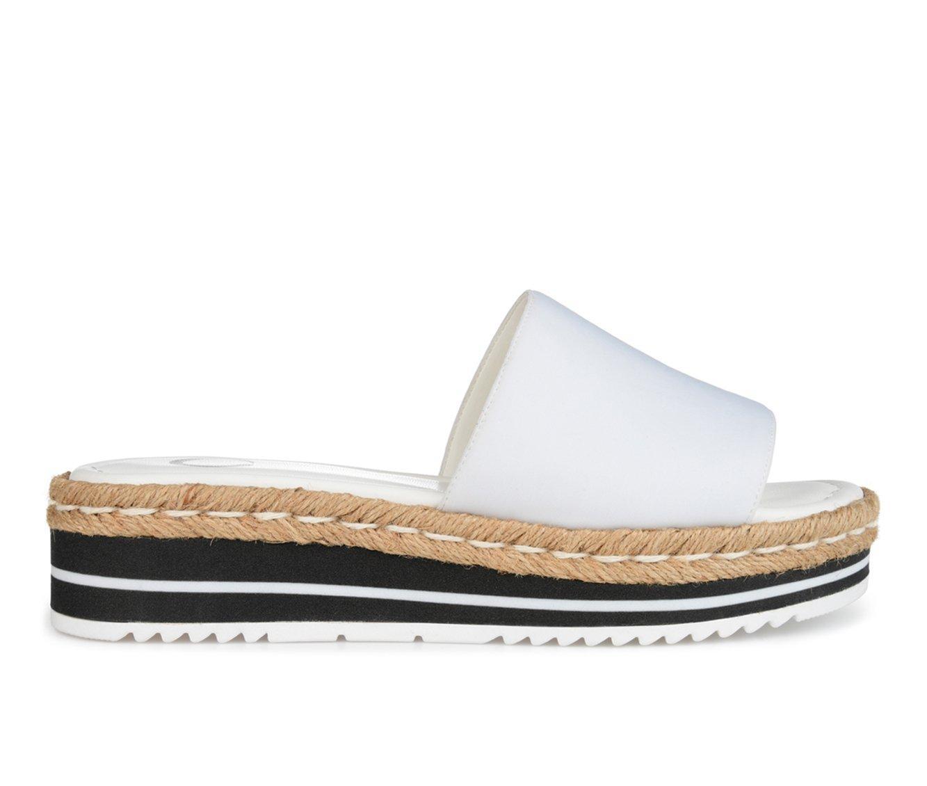Women's Journee Collection Rosey Flatform Sandals Product Image