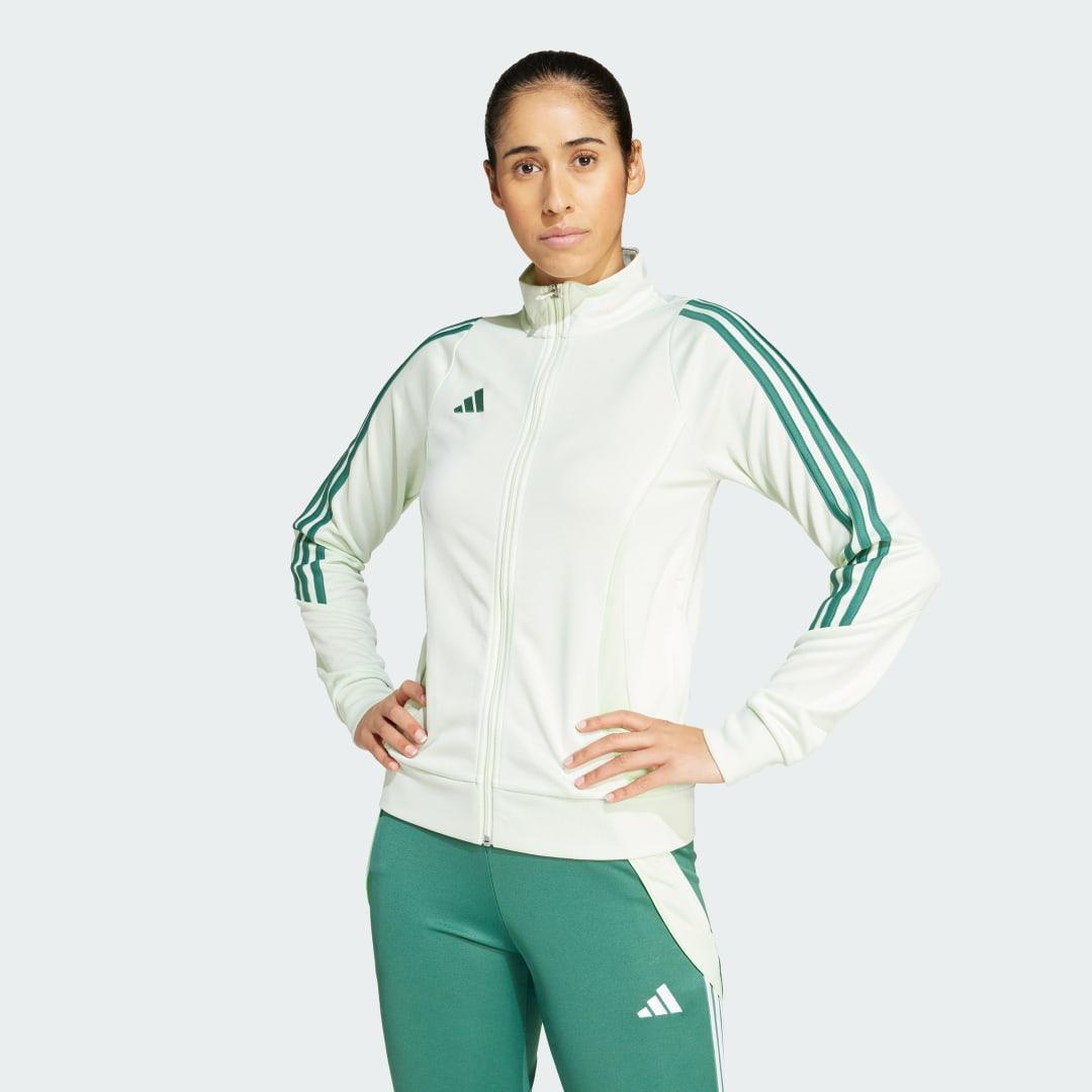 adidas Tiro 24 Training Jacket White XL Womens Product Image
