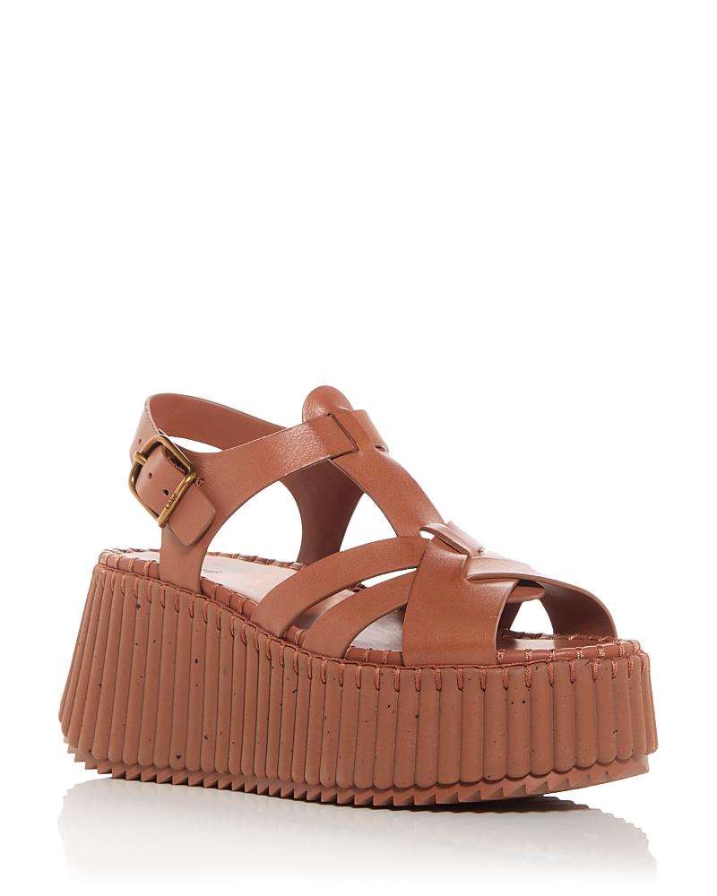 Chloe Womens Nama Wedge Sandals Product Image