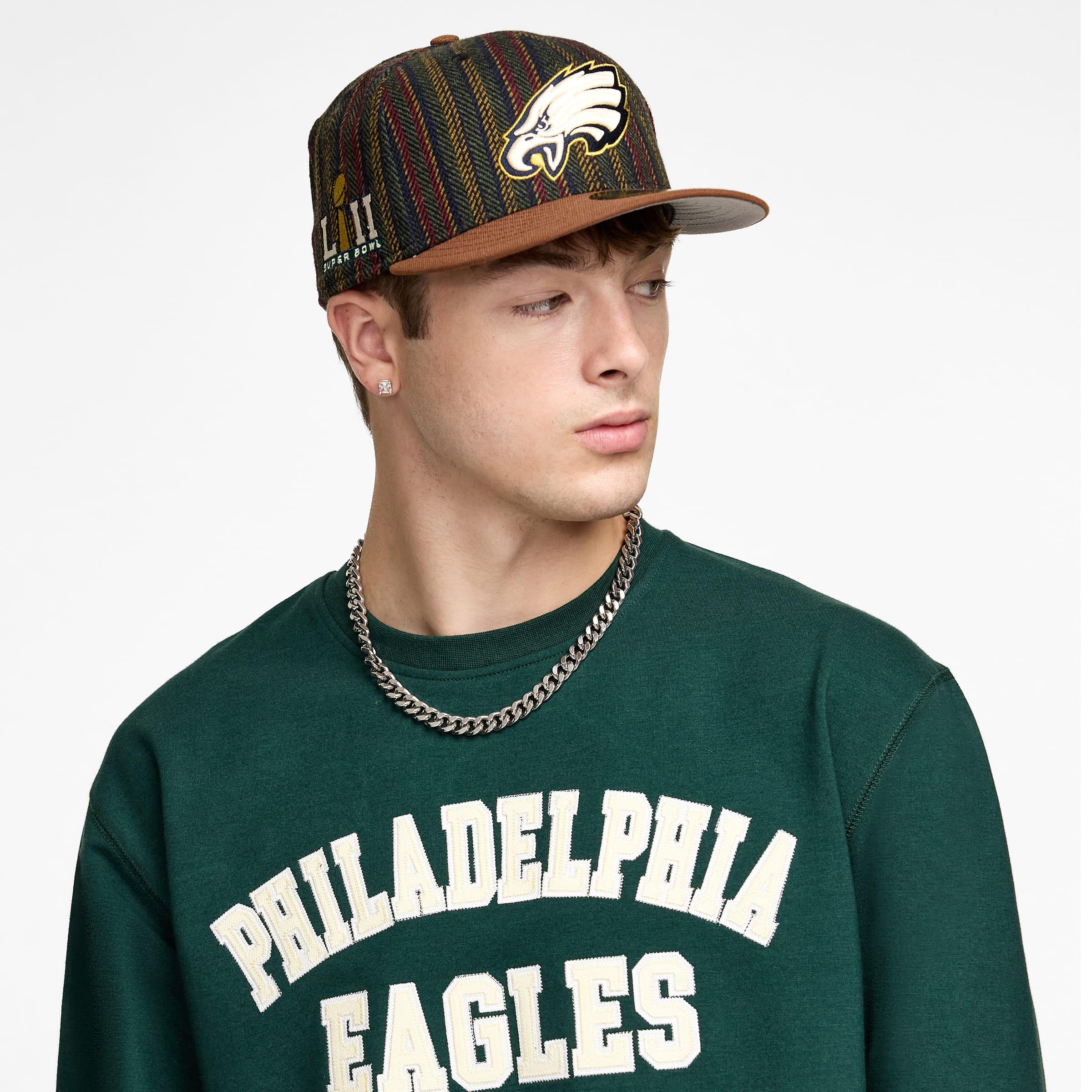 New York Mets Dark Green Logo Select Crewneck Male Product Image
