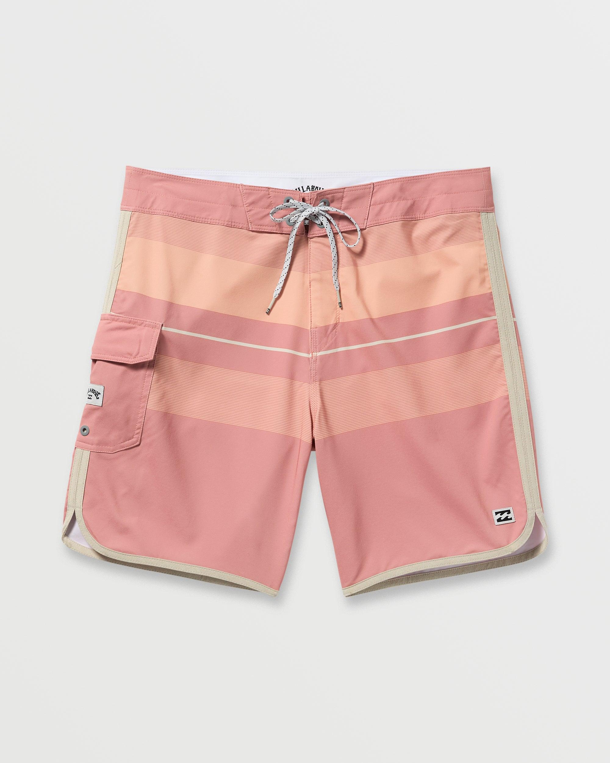 73 Pro Performance 18" Boardshorts - Dusty Pink Male Product Image