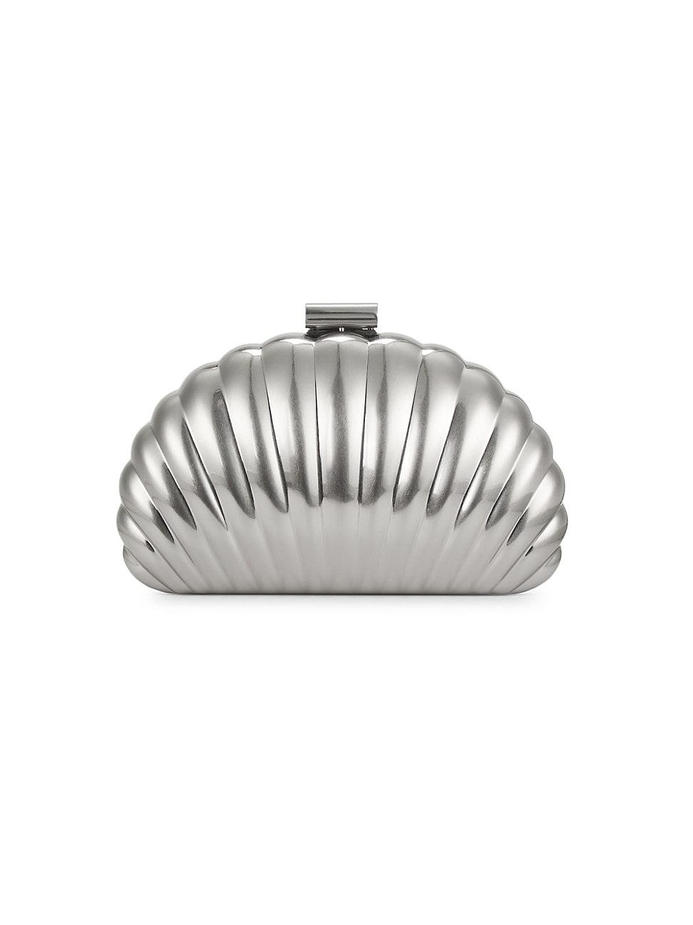 Womens Monet Metallic Shell Clutch Product Image