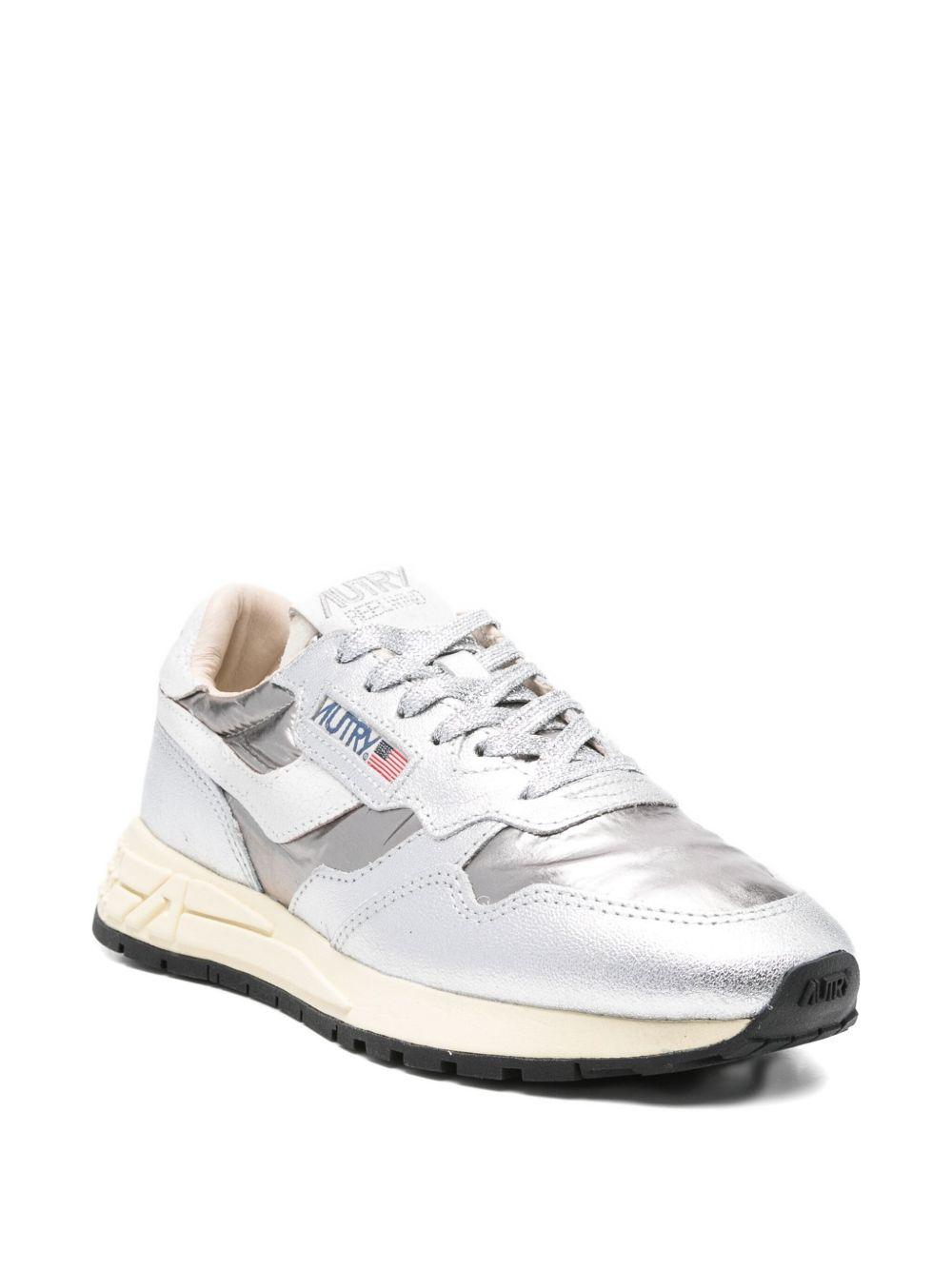 Reelwind metallic leather sneakers Product Image