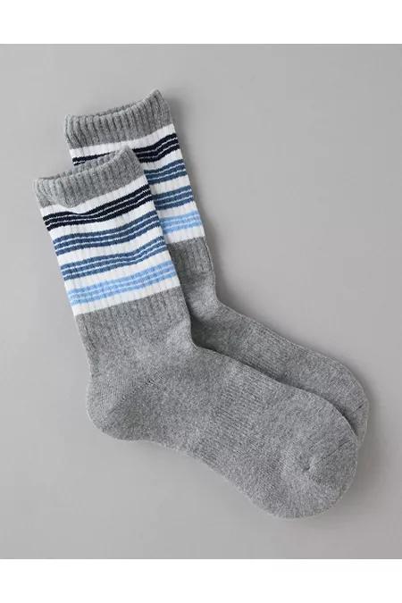 AE Graphic Terry Crew Socks Men's Product Image