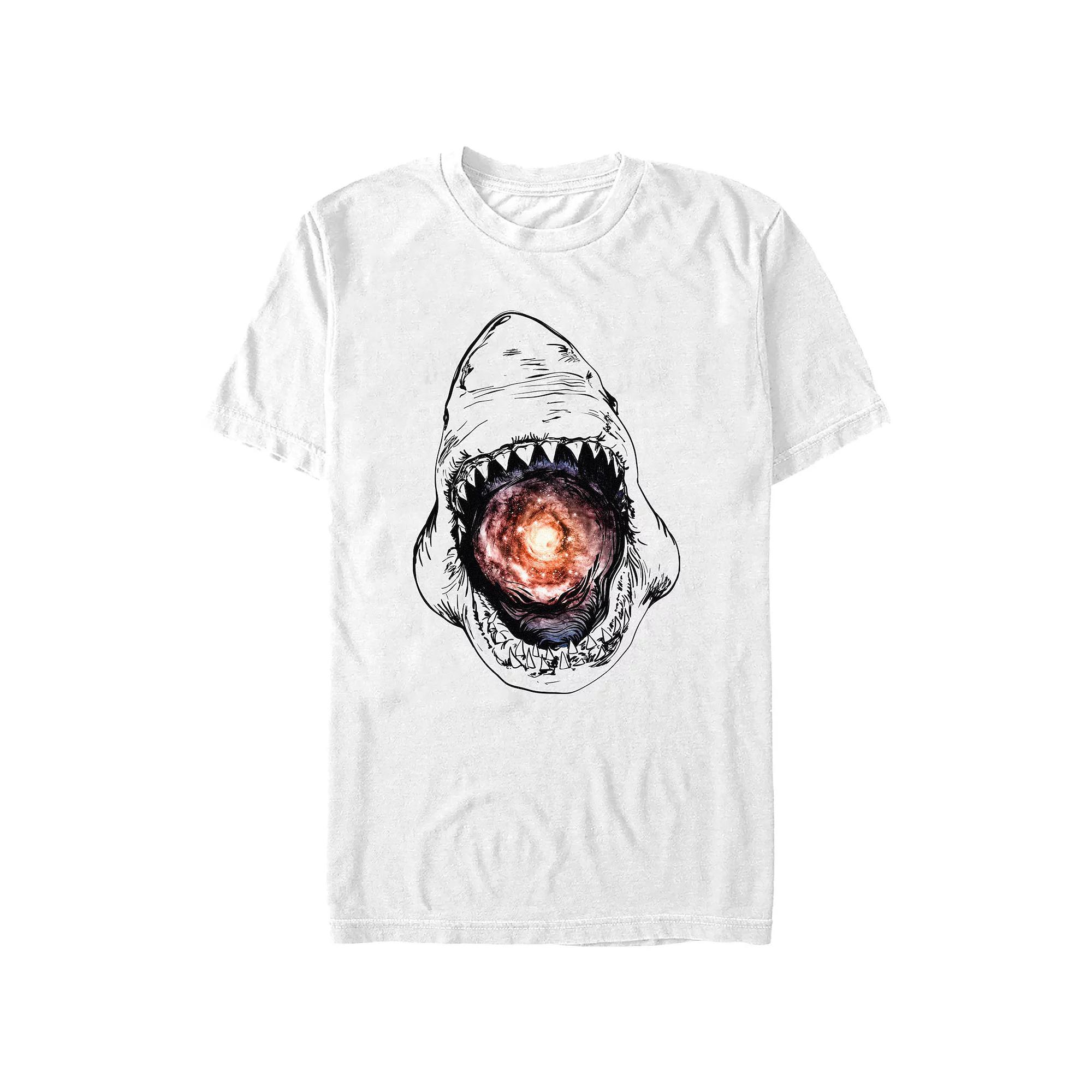 Men's Galactic Shark Graphic Tee,  Product Image