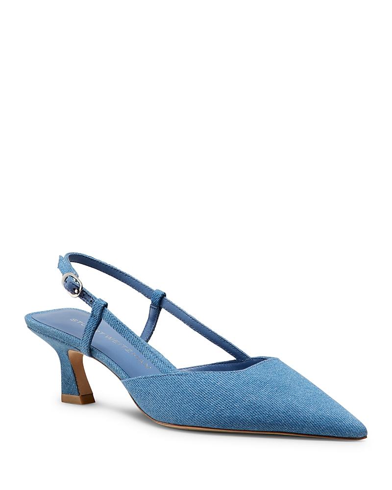 Stuart Weitzman Womens Vinnie 50 Slingback Pumps Product Image