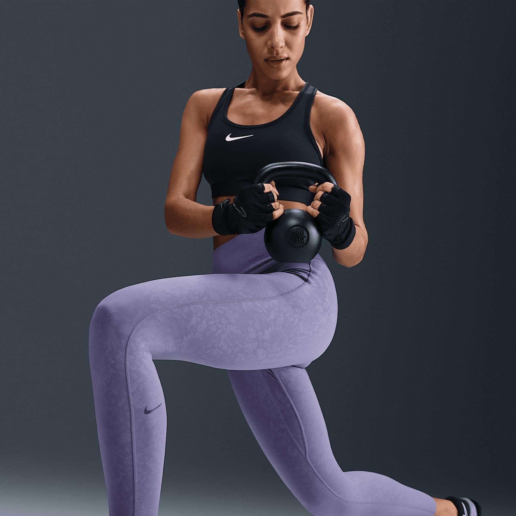 Nike Women's Universa High-Waisted 7/8 Floral Leggings with No Front Seam Product Image