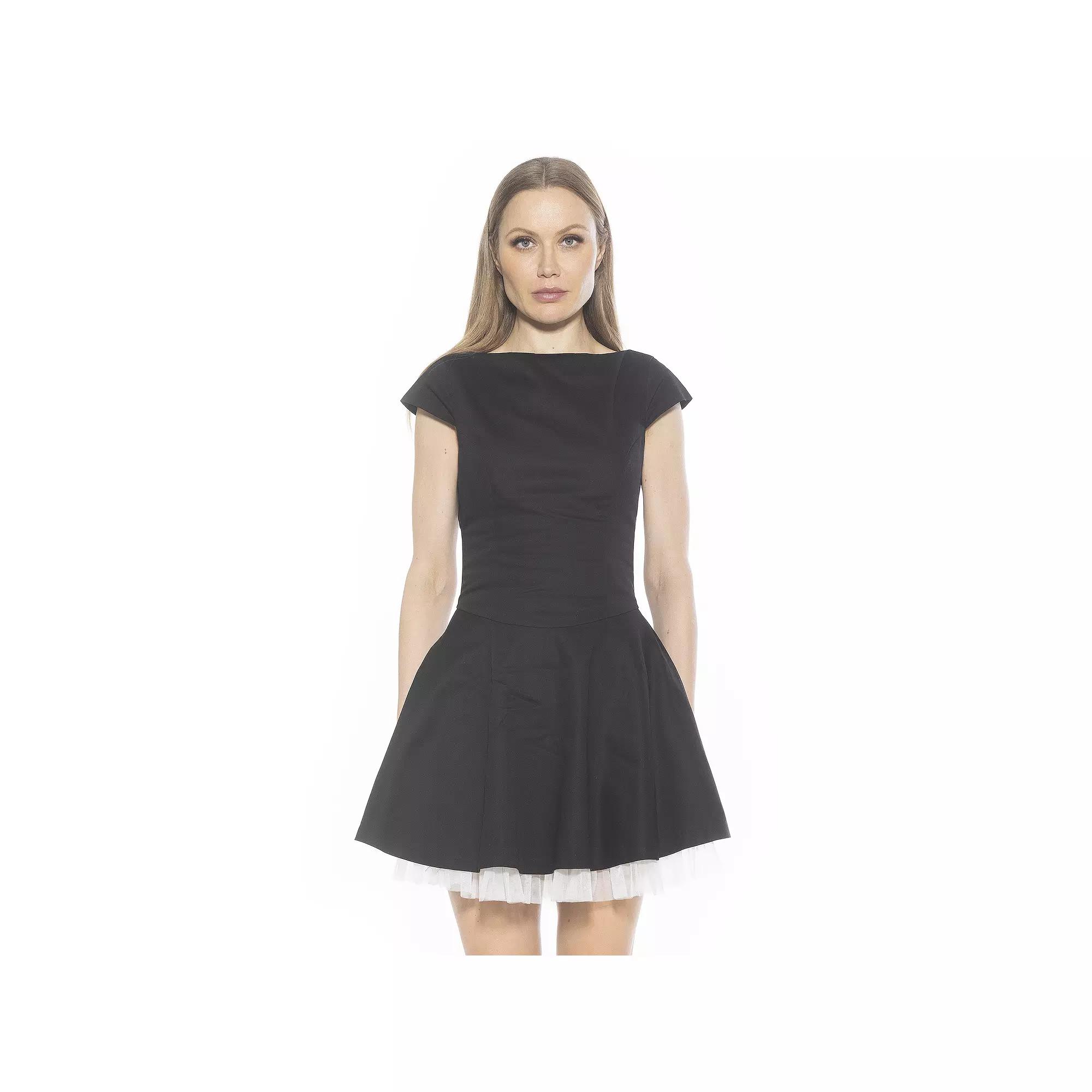 Women's ALEXIA ADMOR Aleena Short Sleeve Mini Dress,  Product Image