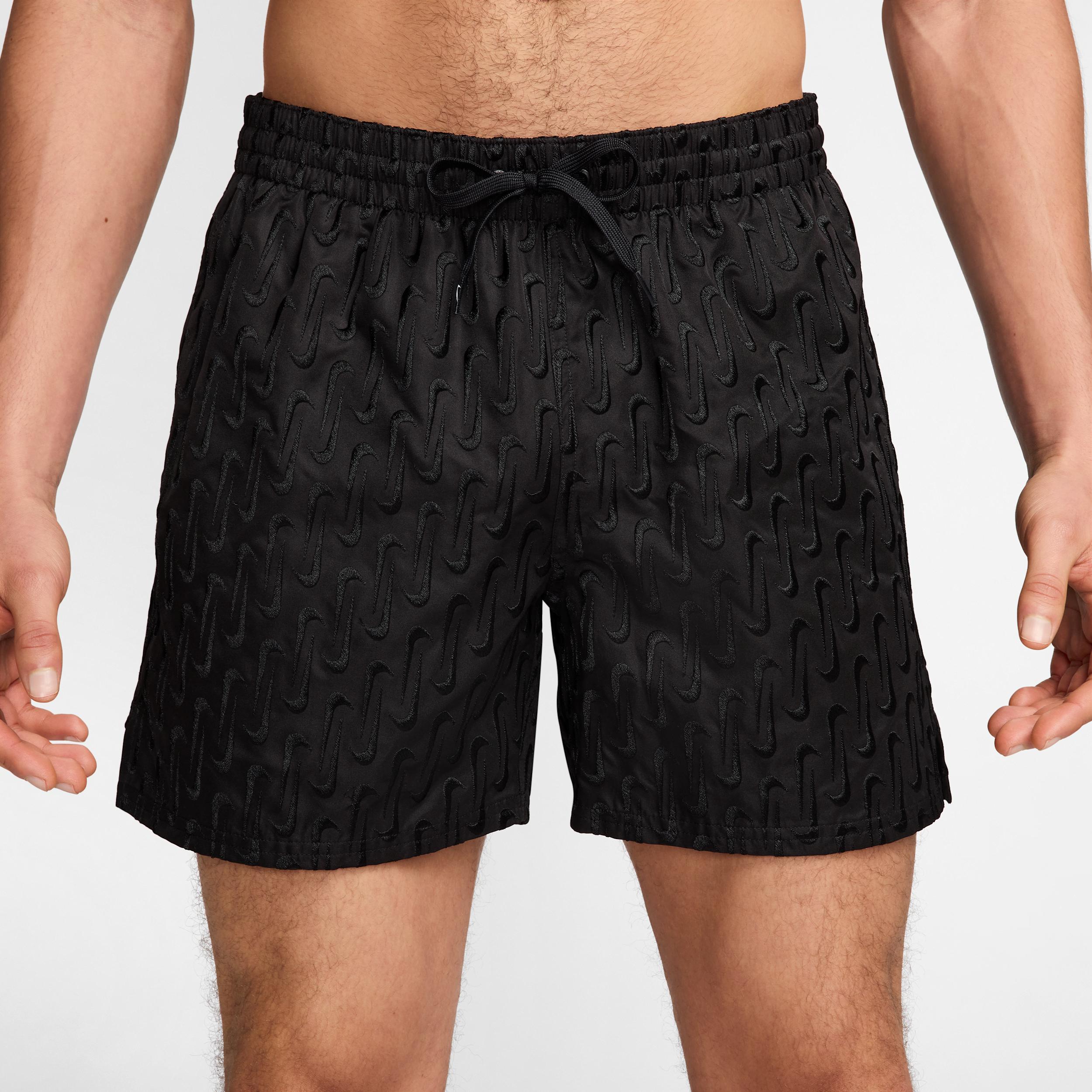 Nike Men's Swim Breaker Swoosh logo Link 5" Fully Lined Volley Shorts Product Image