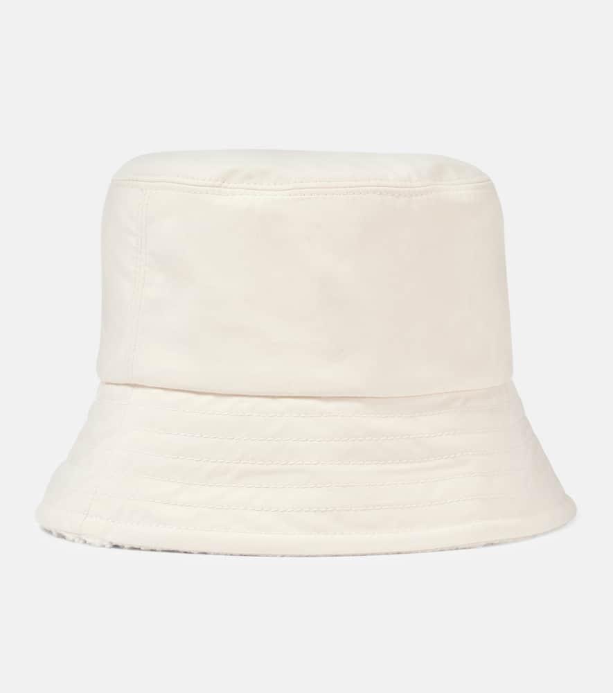 MONCLER Bucket Hat In White Product Image