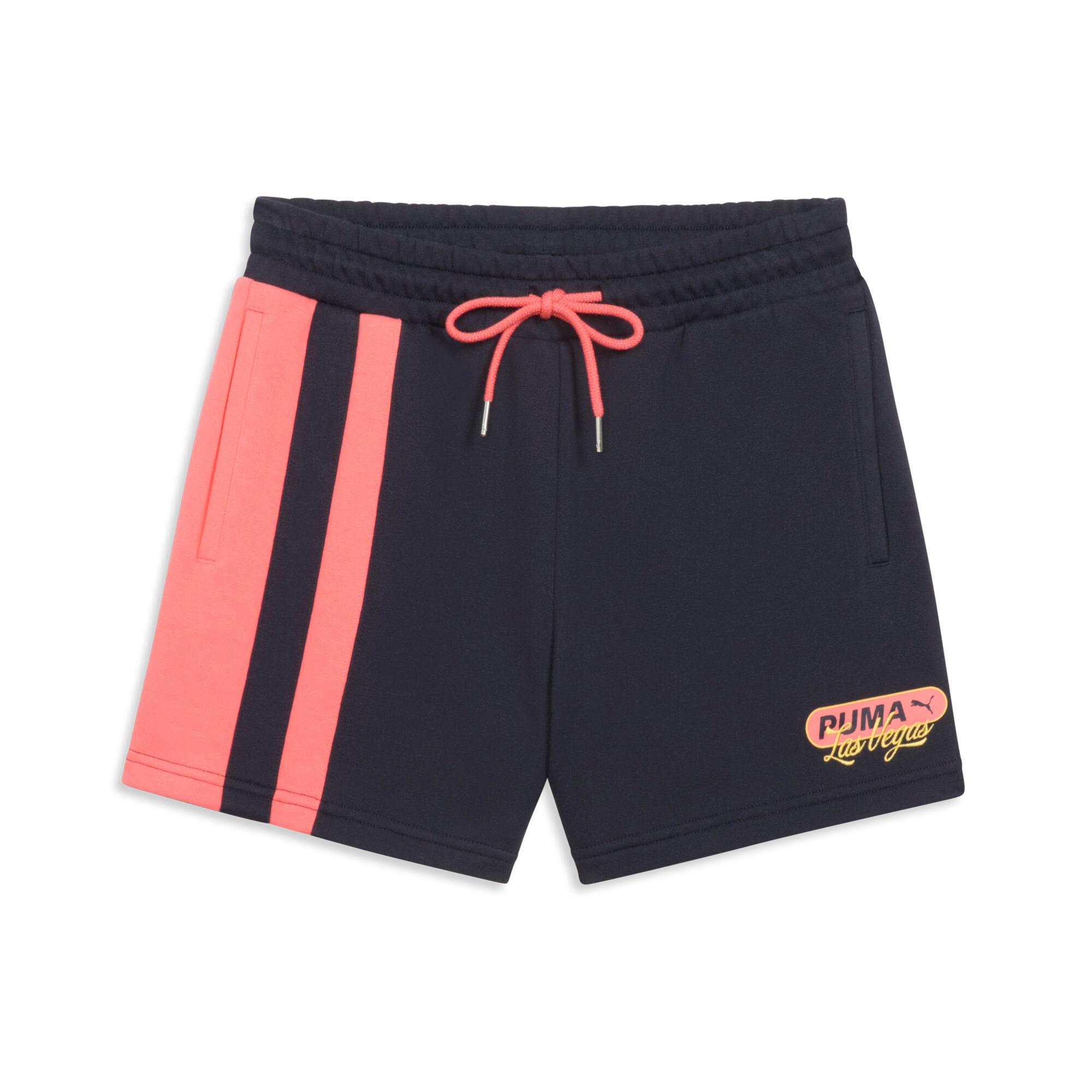 PUMA Wardrobe Essentials Las Vegas Women's 4" Shorts in Dark Blue Product Image