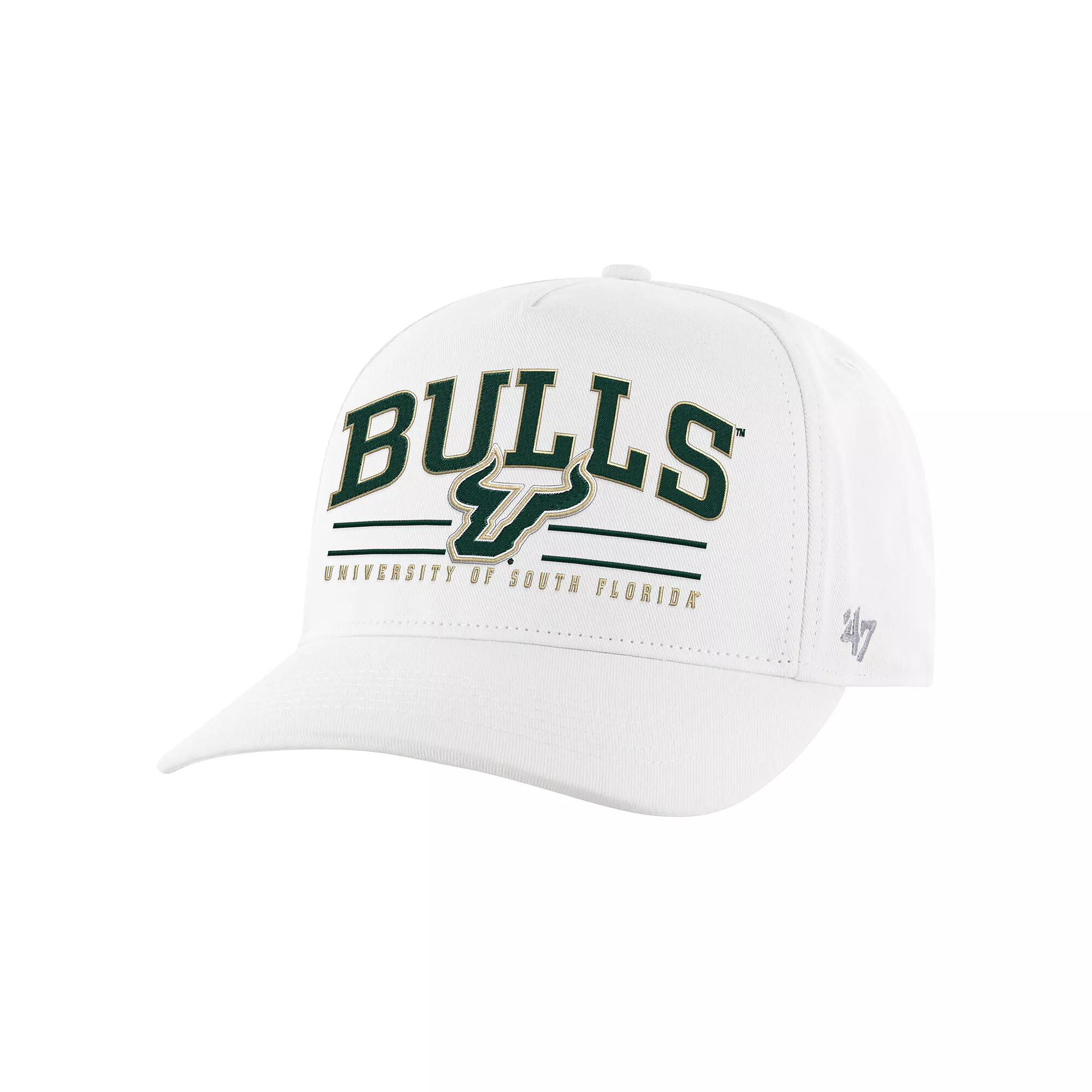 Men's '47 White South Florida Bulls Roscoe Hitch Adjustable Hat, Usf White Product Image