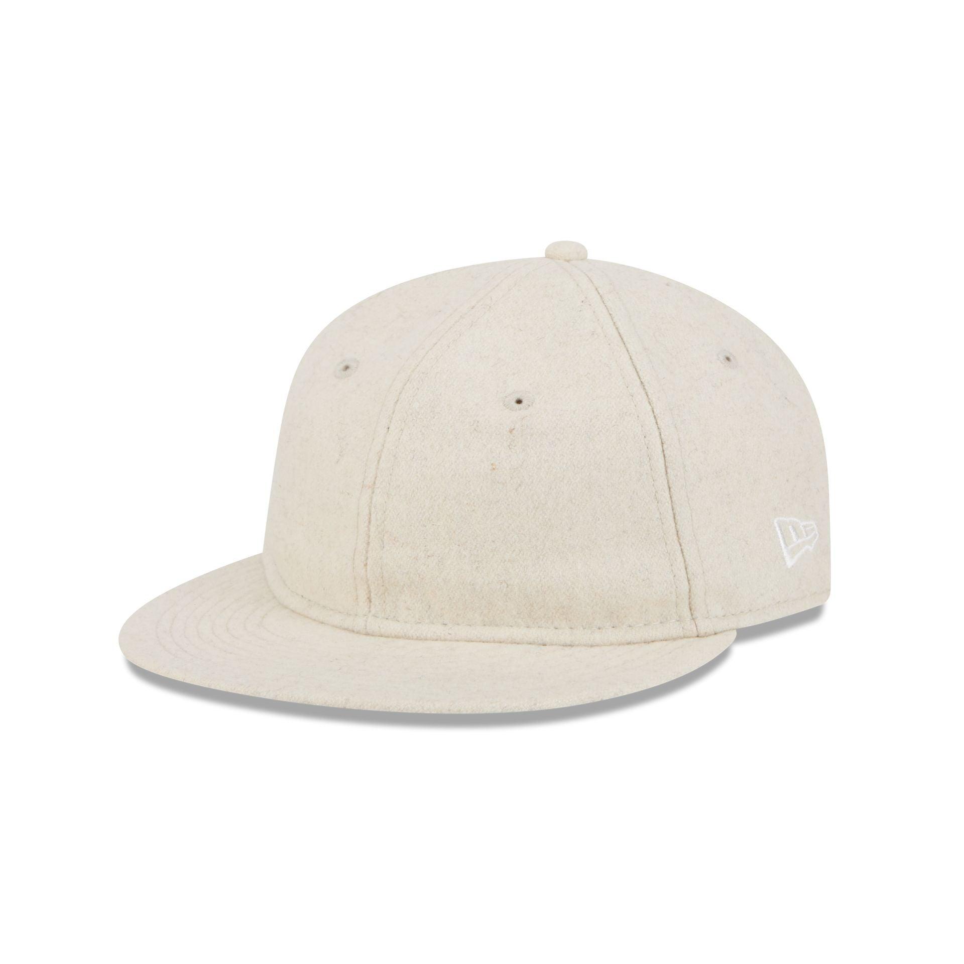 New Era Cap Heather Gray Melton Wool Retro Crown 9FIFTY Strapback Hat Male Product Image