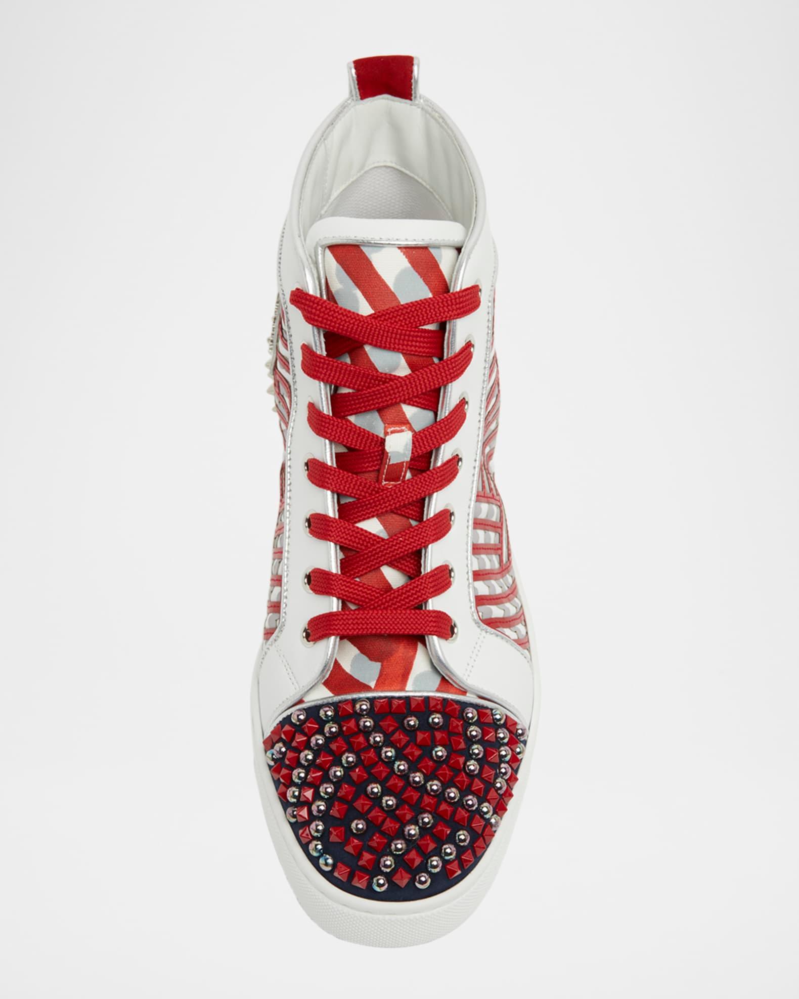 Men's Louis No Limit Gaagal High-Top Leather Sneakers Product Image