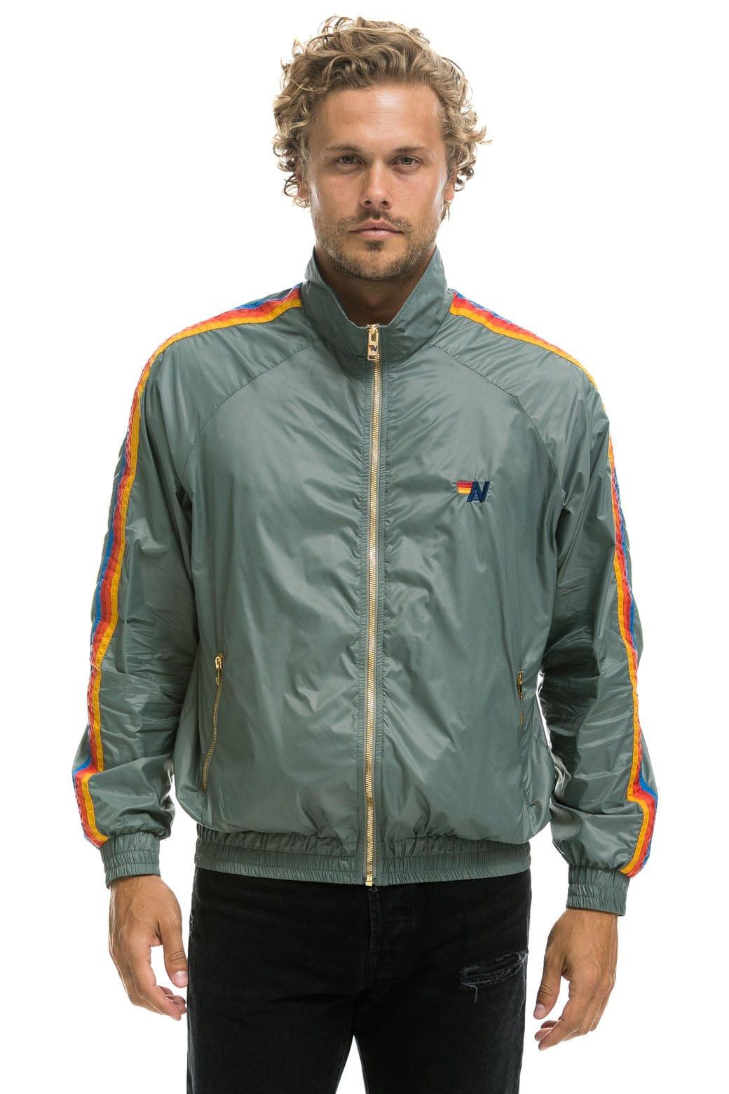 MEN'S 4 STRIPE WINDBREAKER -  SEDONA Male Product Image