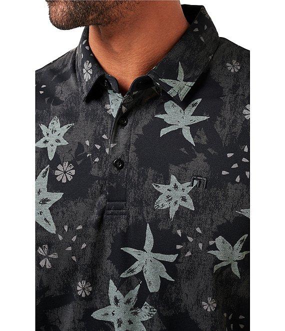 TravisMathew Trek Tide Short Sleeve Polo Shirt Product Image