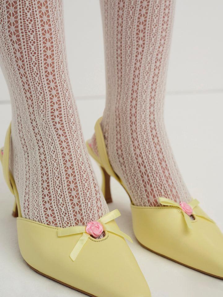 Suzette Heel — Yellow Product Image