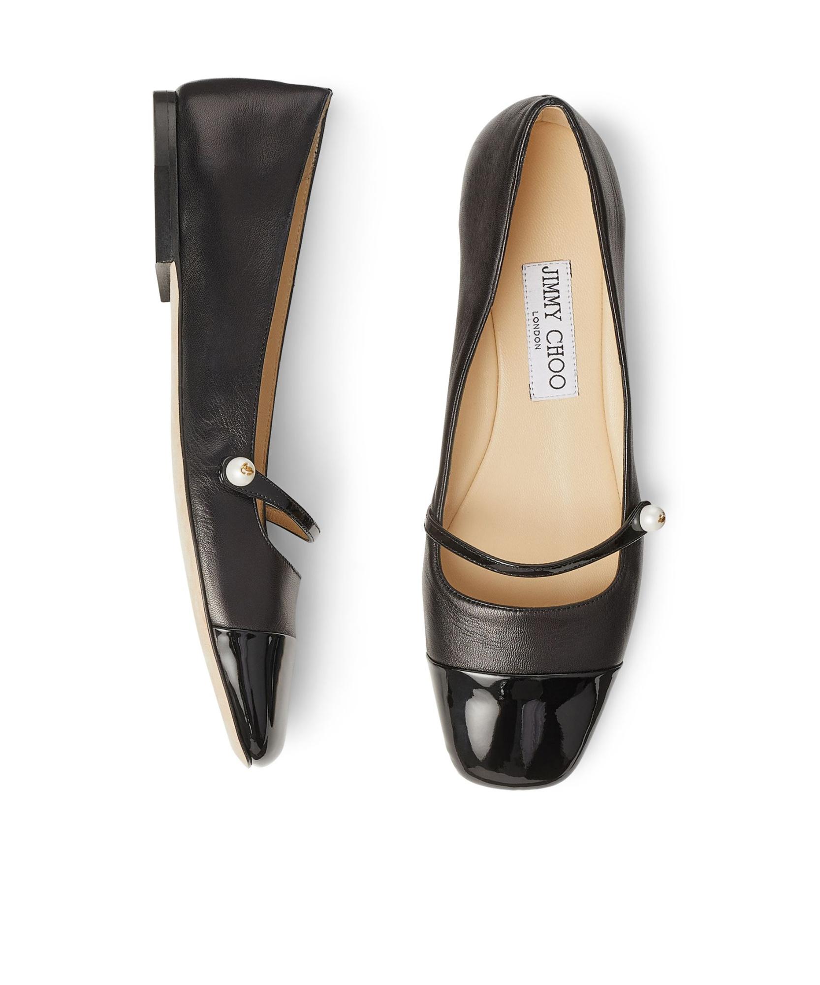 JIMMY CHOO Elisa Ballet Flats In Black Product Image