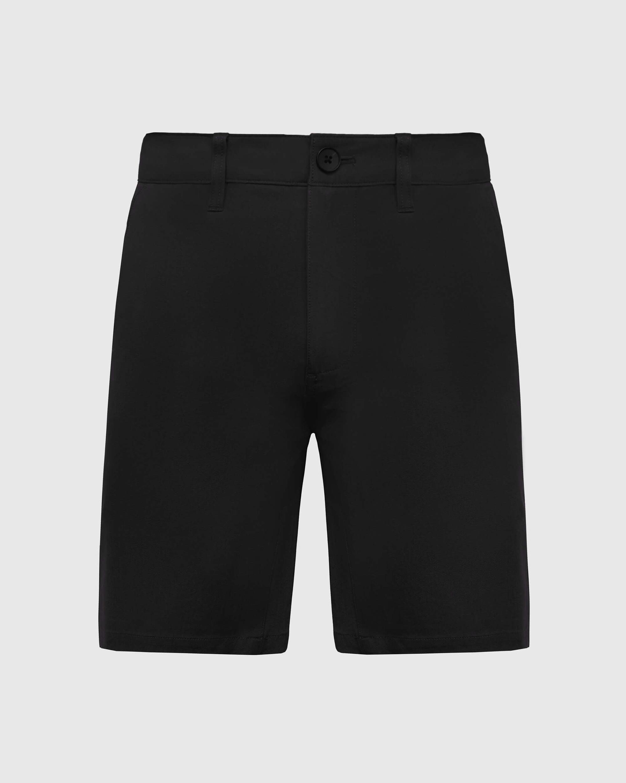 9" Black Classic Twill Shorts Product Image