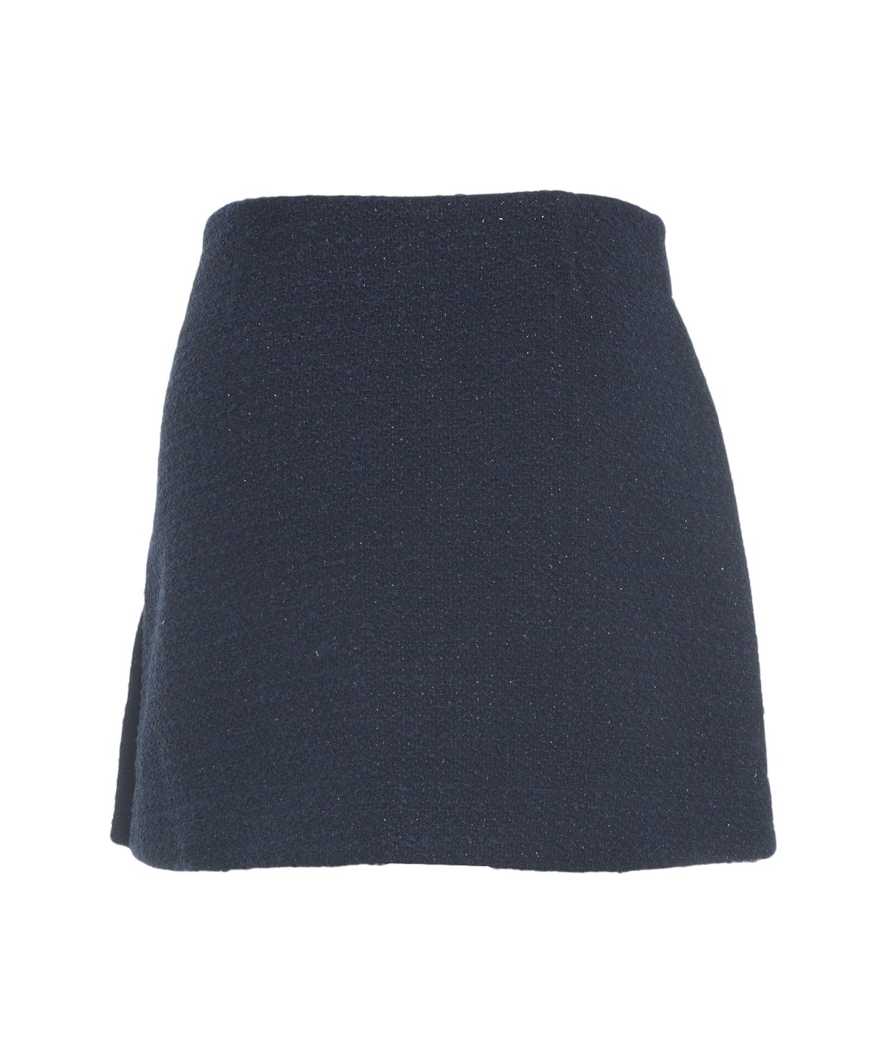 Bouclé mini skirt Product Image