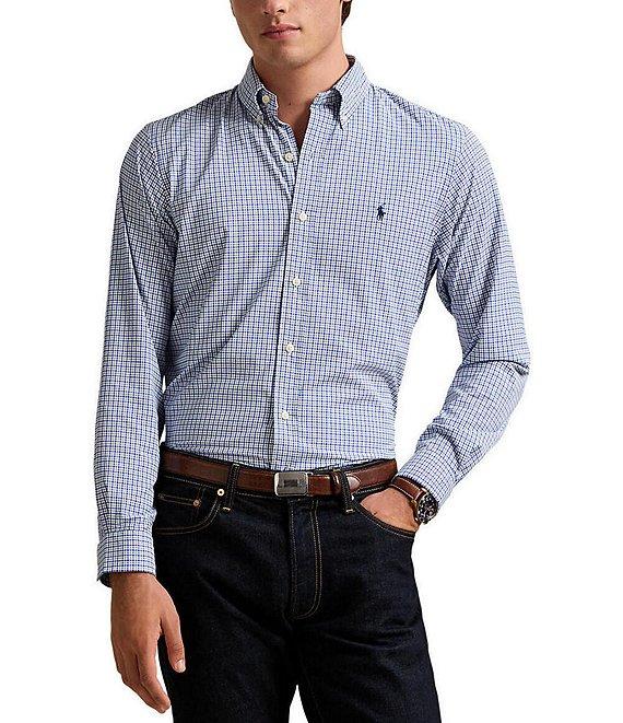 Polo Ralph Lauren Classic Fit Performance Stretch Twill Long Sleeve Woven Shirt Product Image