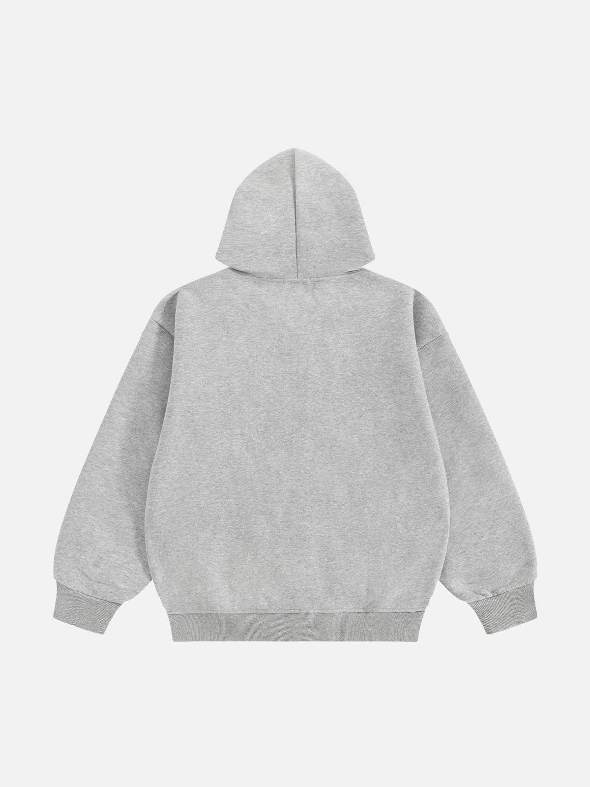 Aelfric Eden Oversized Plaid Hoodie Product Image